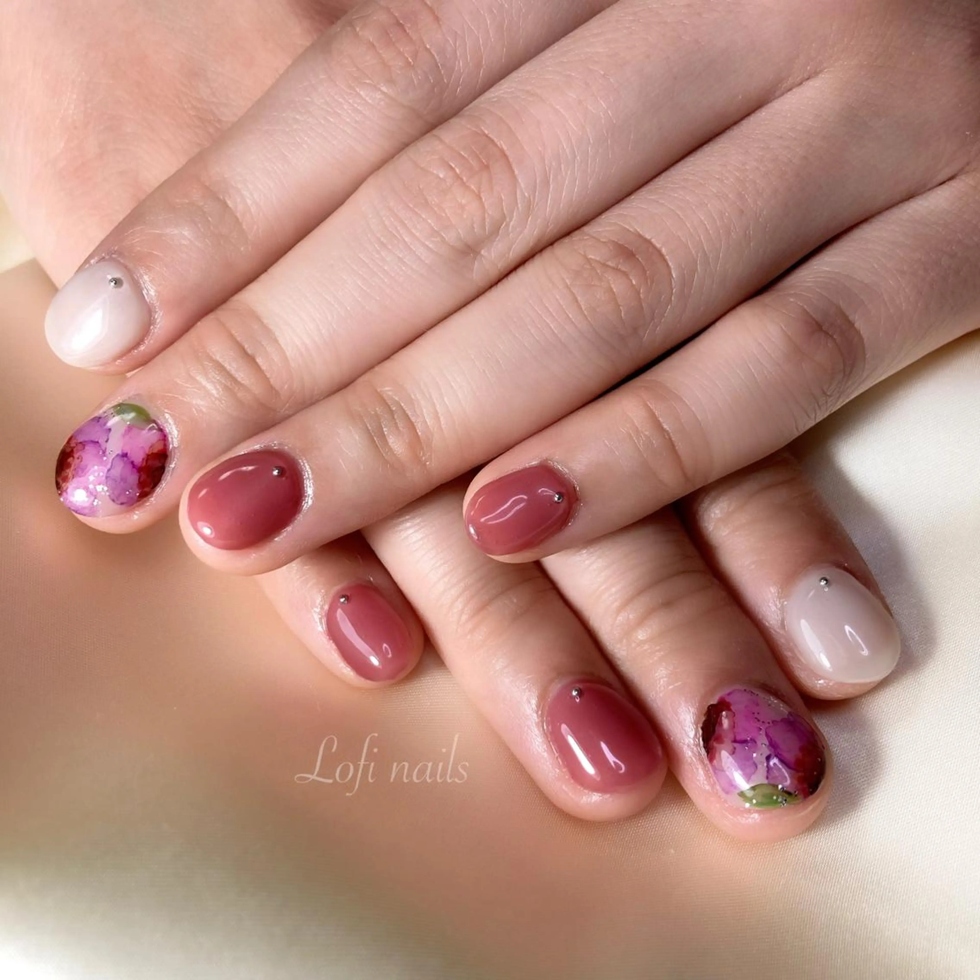 ネイル アートネイル Lofi nails ゆきこのネイルデザイン