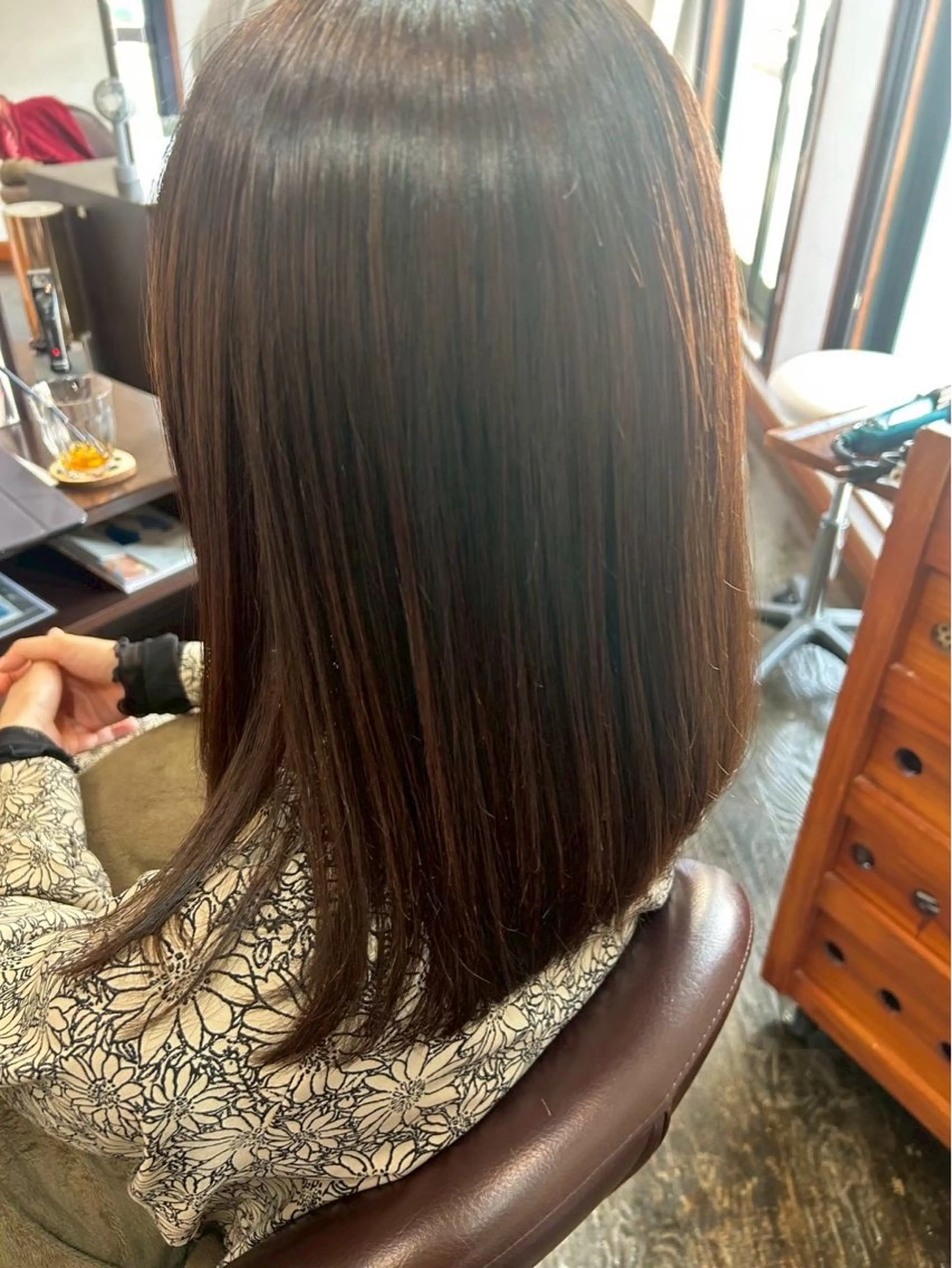 セミロング La Ruelle yoko🐈髪質改善のヘアスタイル