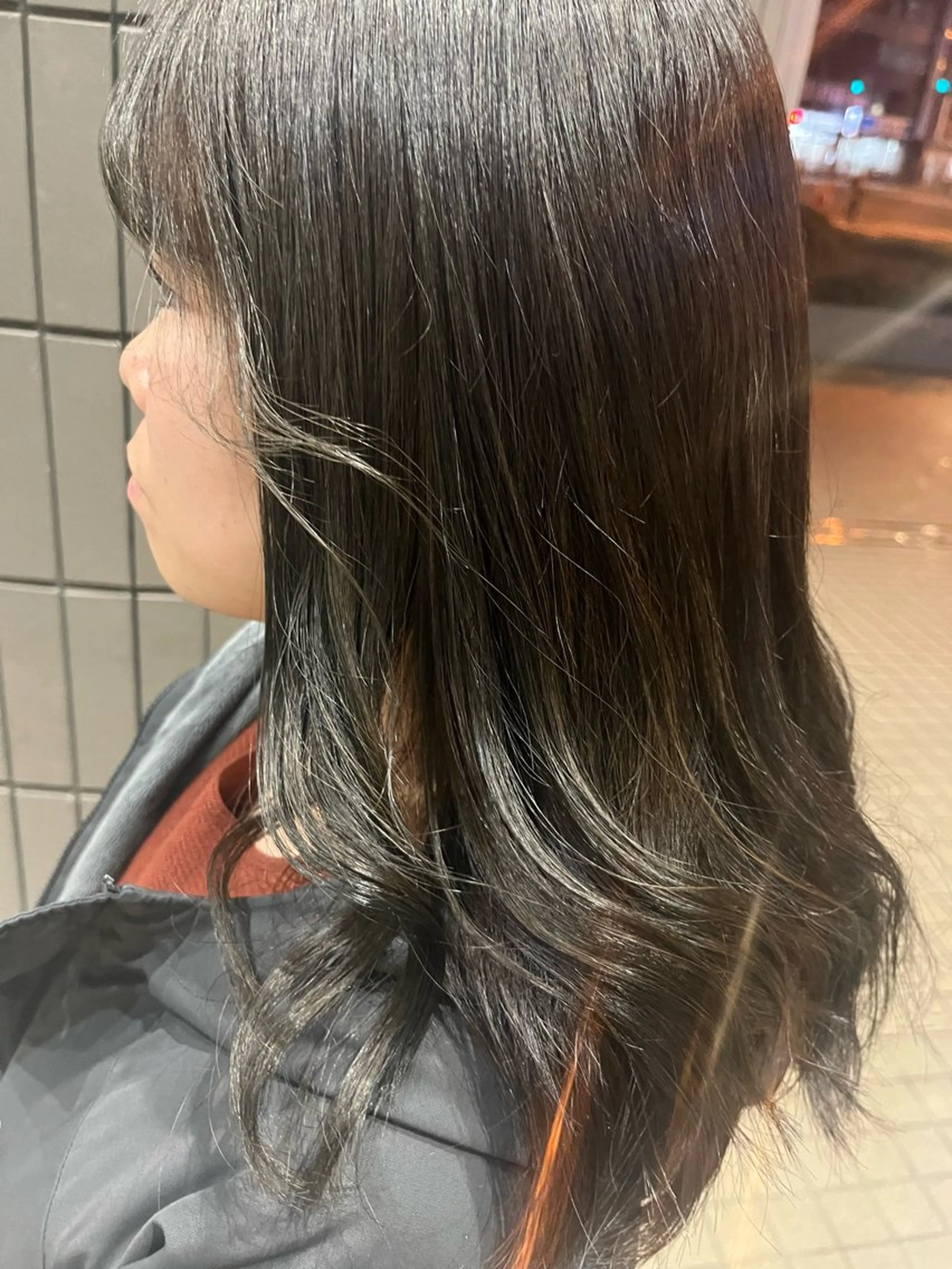 セミロング MODEK's阿倍野 HONOKAのヘアスタイル