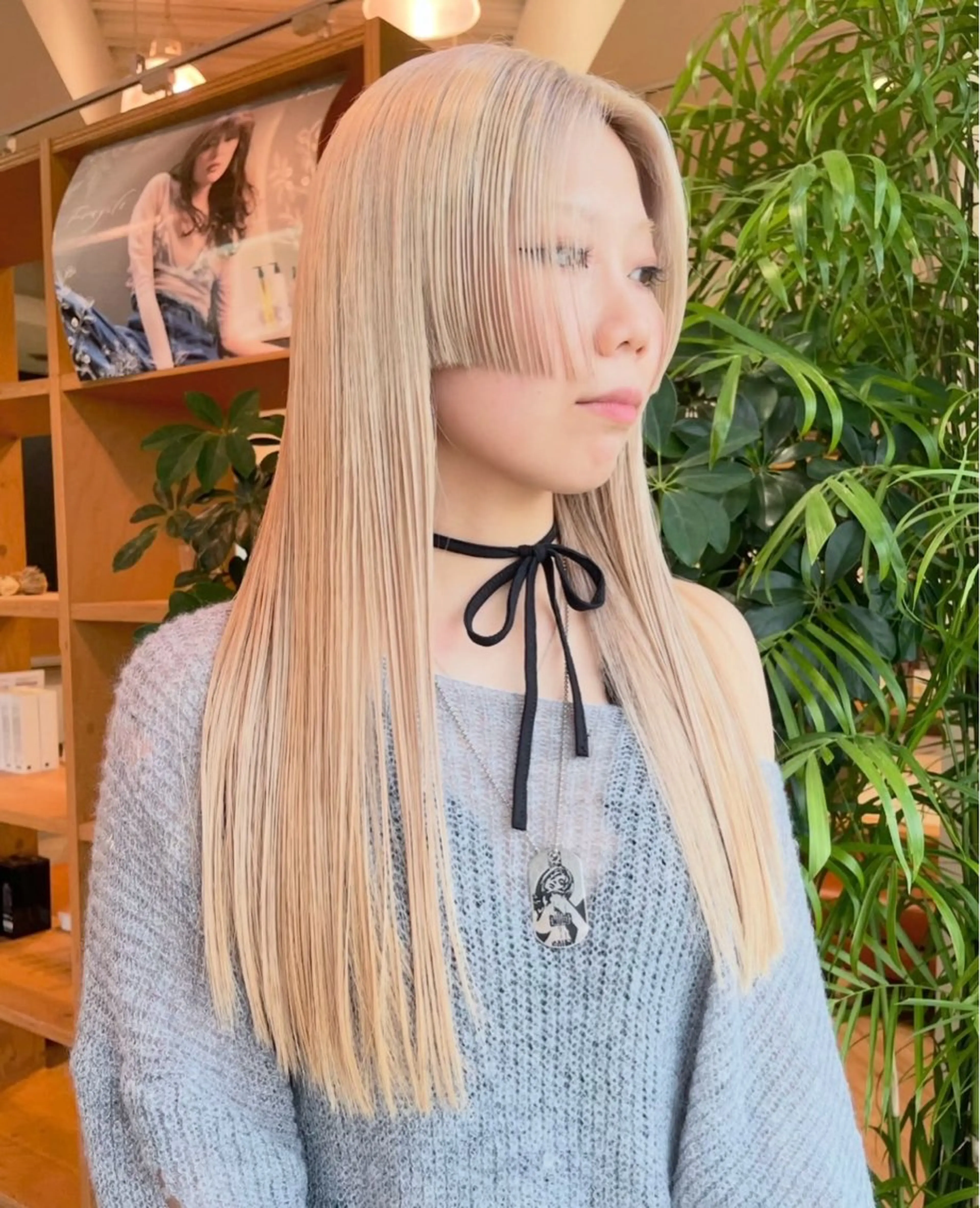 ⚠️モデル限定メニュー‼️【備考欄を必ずお読みください🙇♀️】ブリーチ&オンカラーの写真