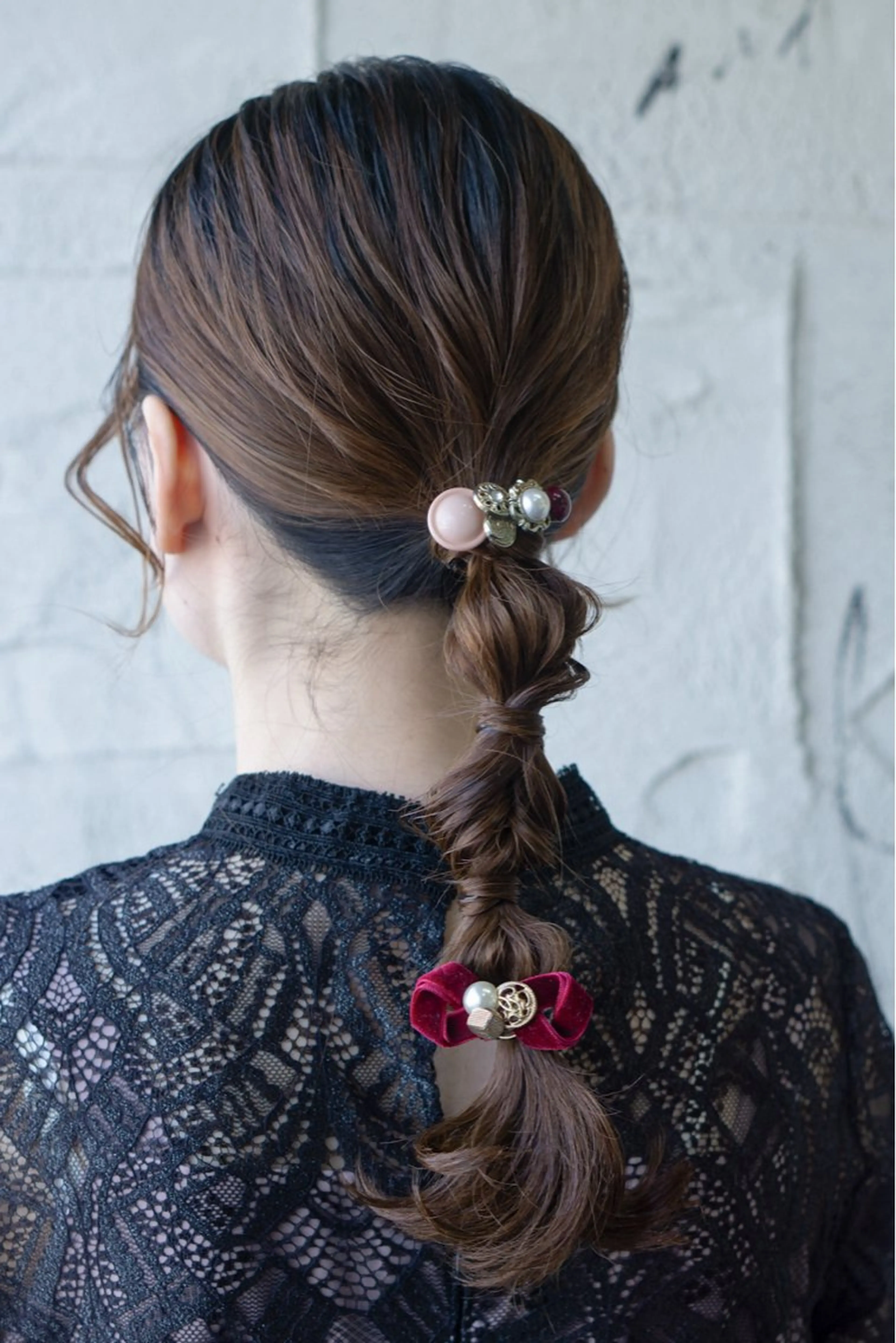 ヘアセットの写真