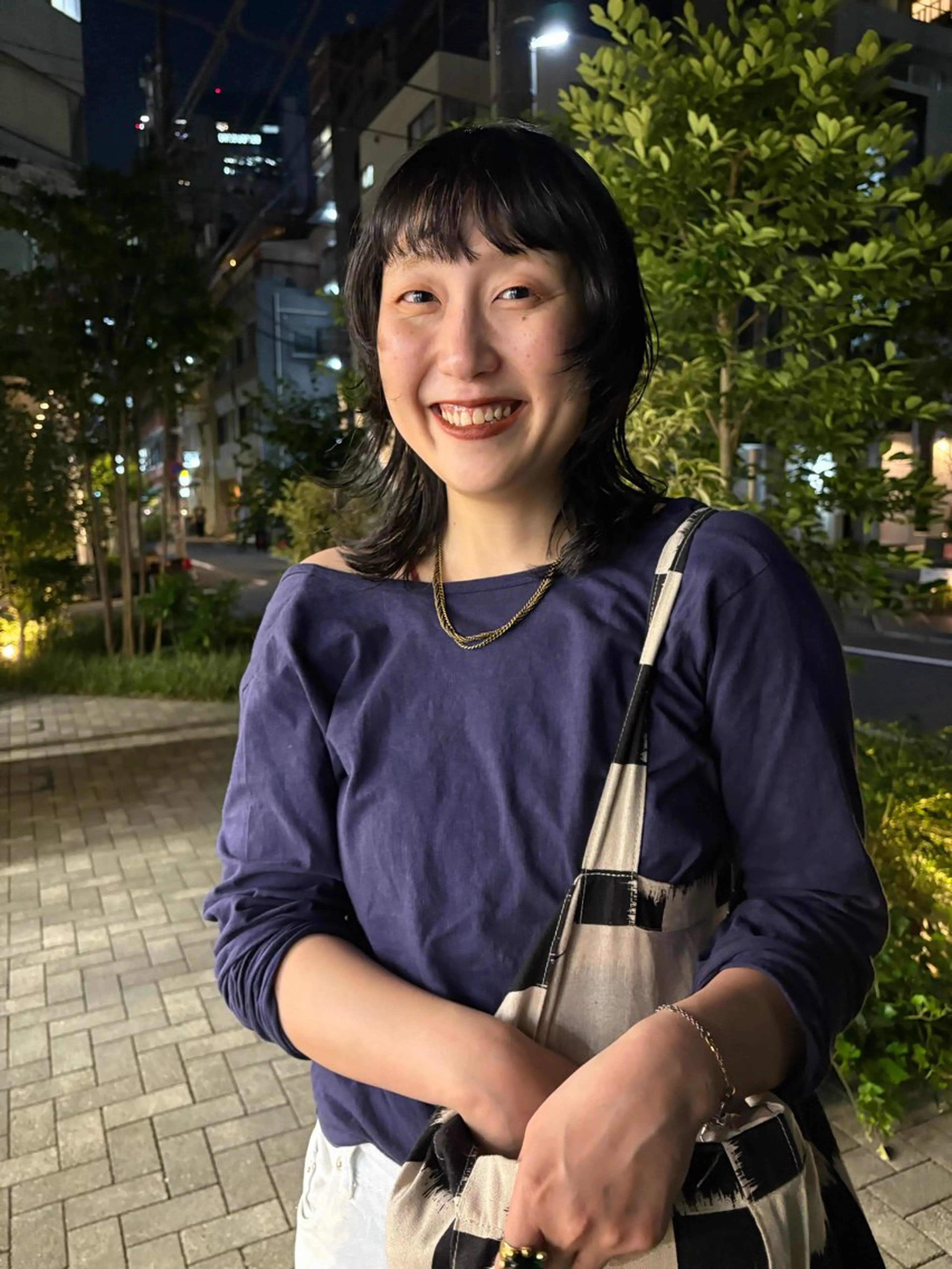 ミディアム カット NOUN所属・eri kinjoのヘアスタイル