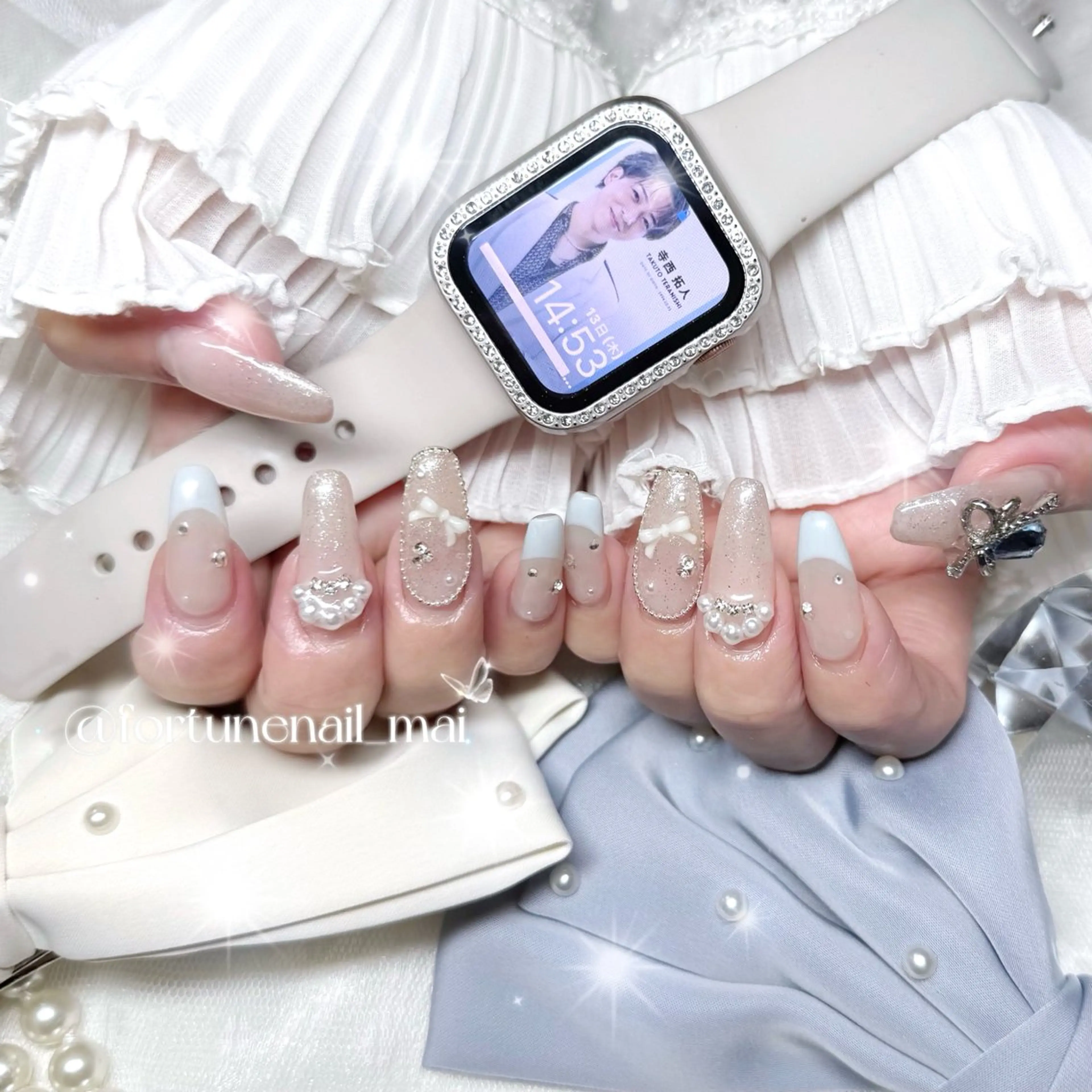 ネイル ハンドネイル 🎀Mai 🎀1/21✩.*˚のネイルデザイン