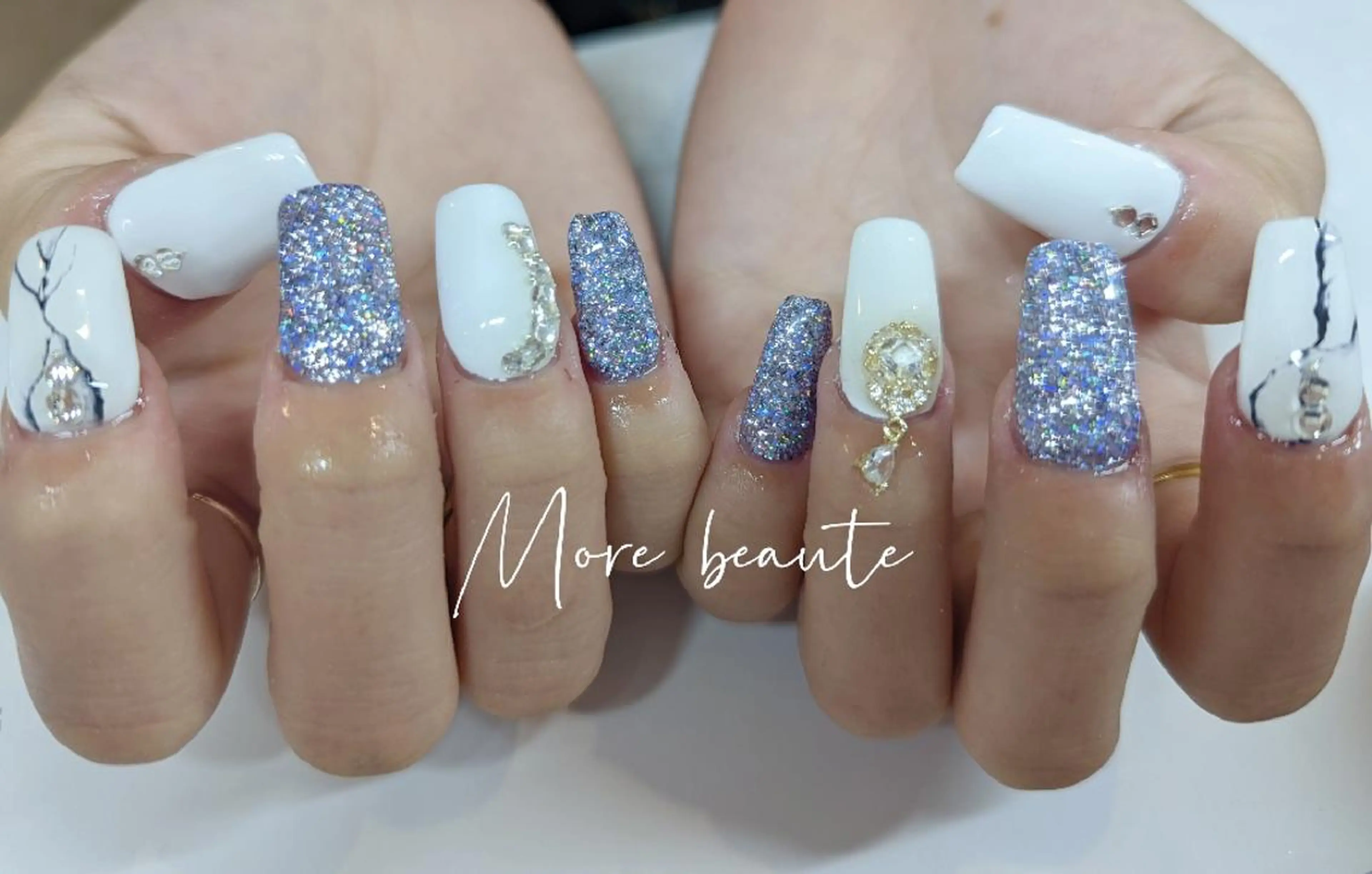 ネイル ハンドネイル I LOVE ME  NAIL.｡.:*♡のネイルデザイン