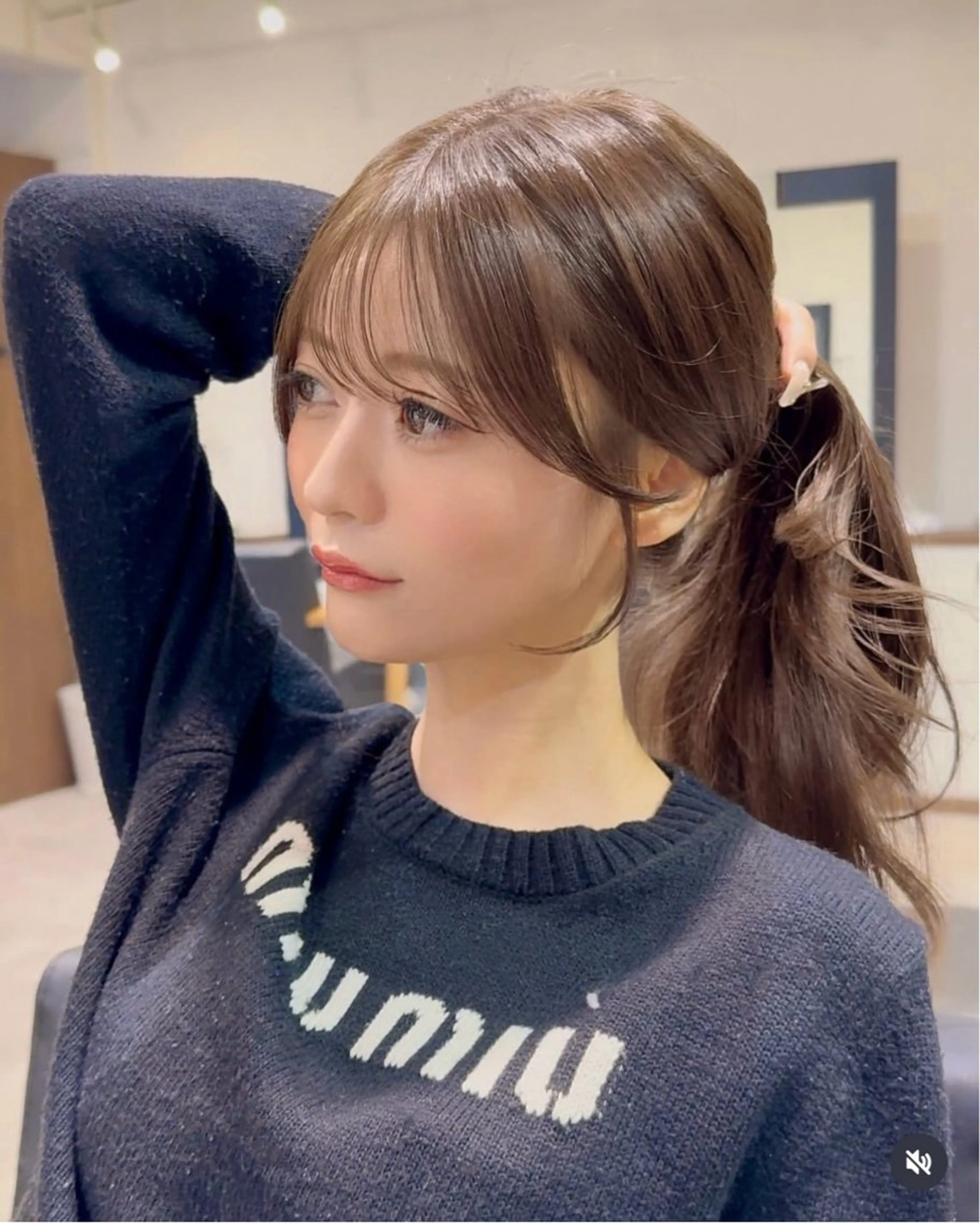 ミディアム View Osaka【ビューオオサカ】所属・みうら しょうのヘアスタイル