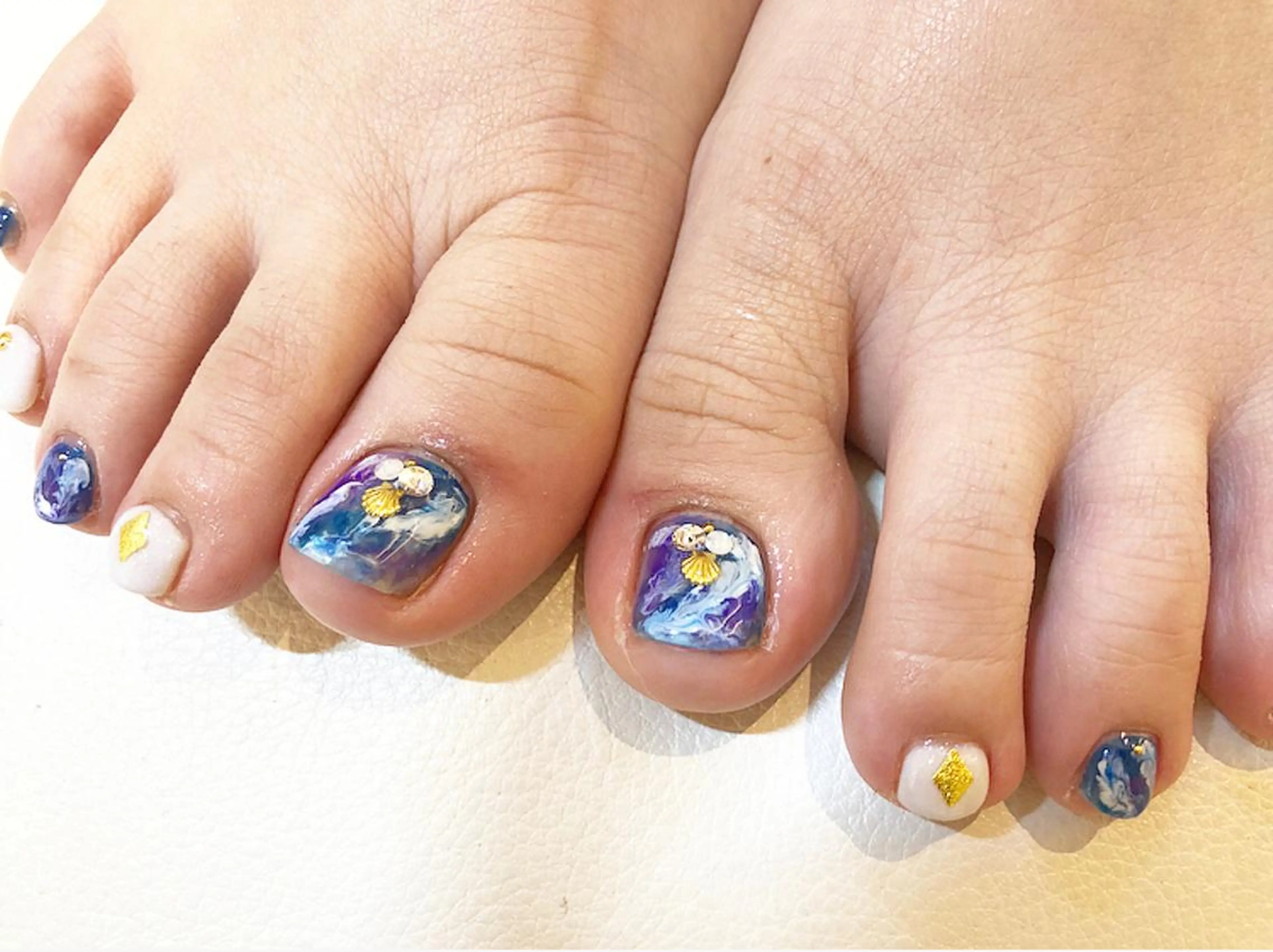 ネイル 夏ネイル rina eye&nailのマツエク・マツパデザイン