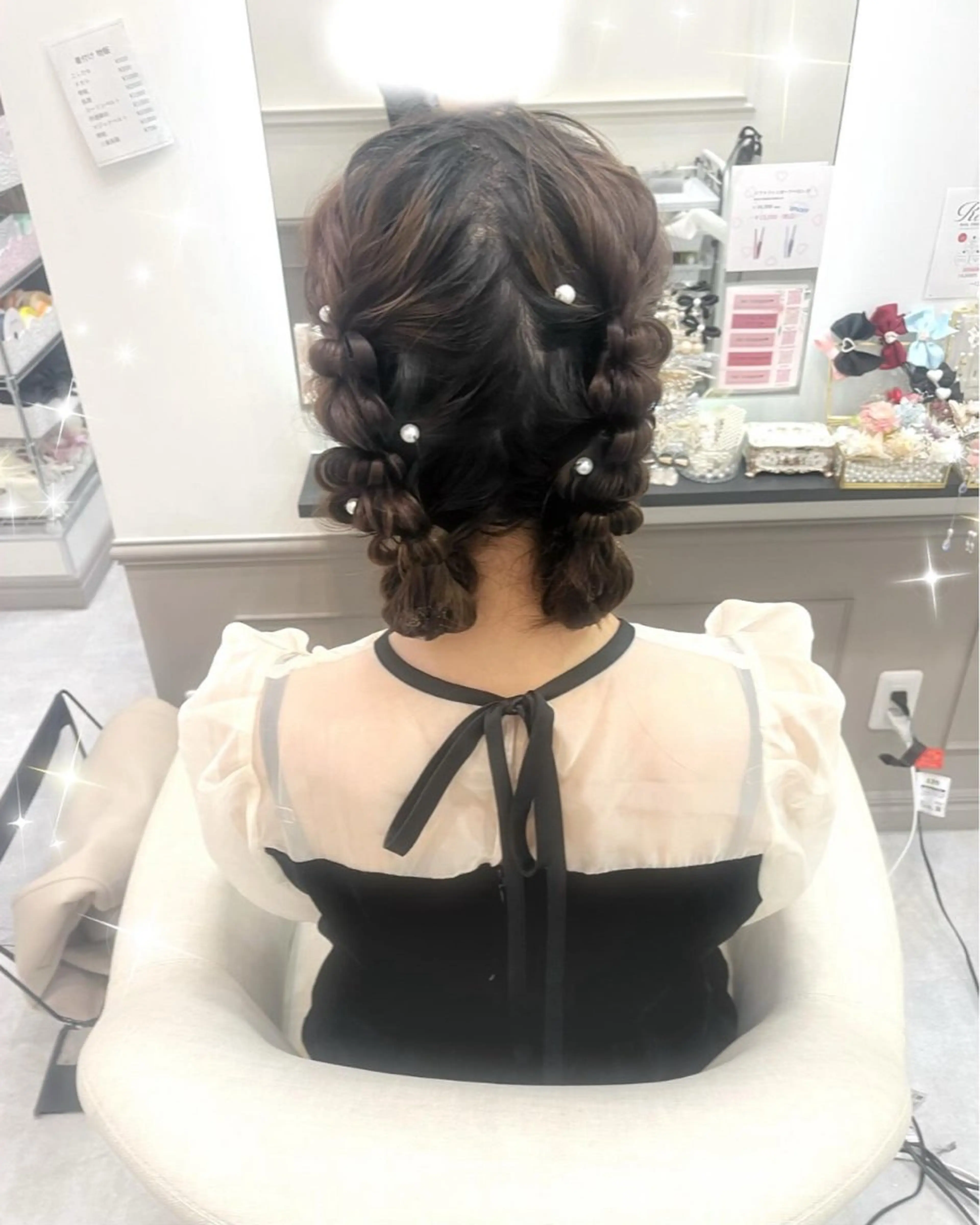 ヘアアレンジ lien eriiのヘアスタイル