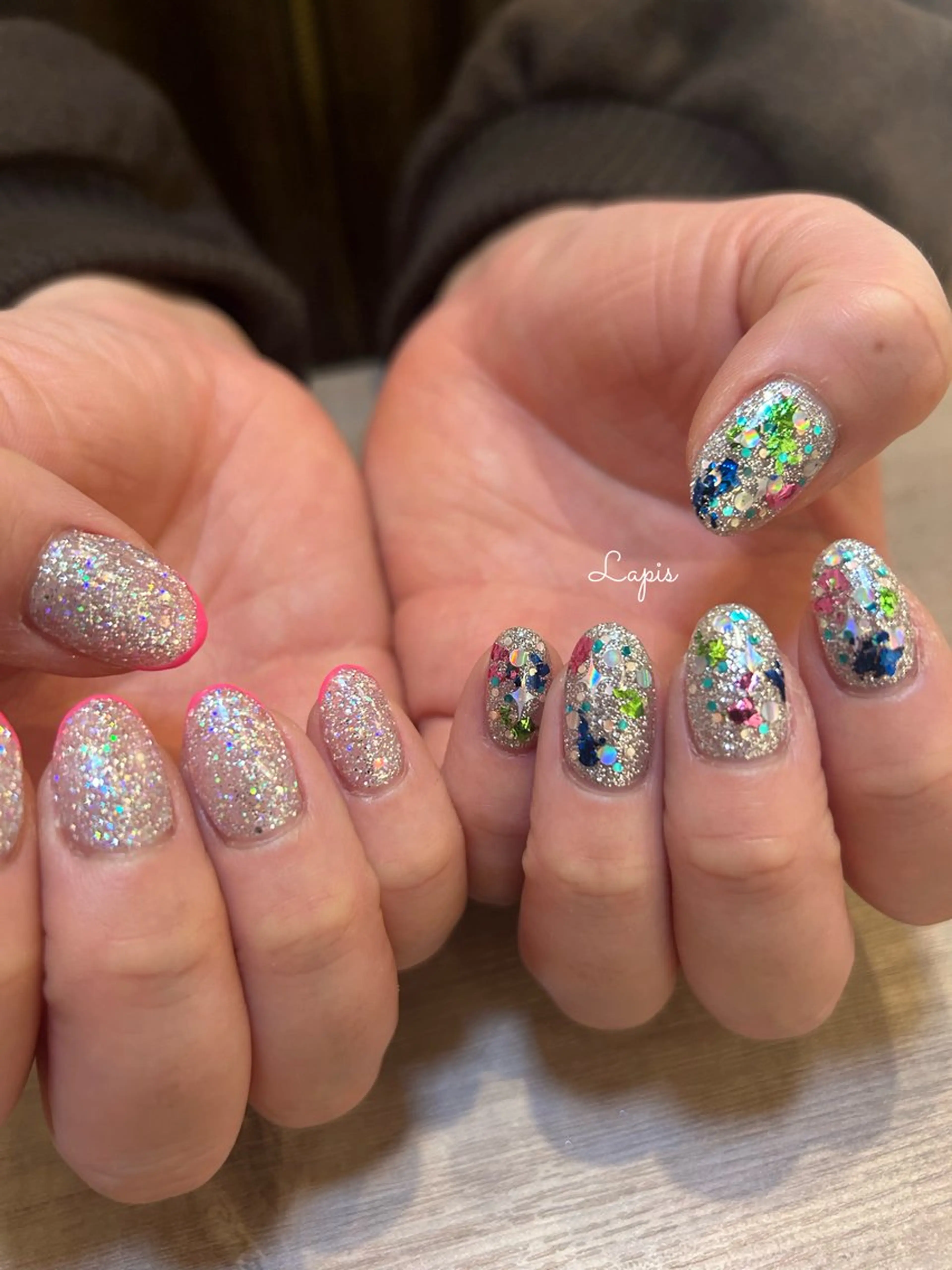 ネイル ハンドネイル Lapis *のネイルデザイン