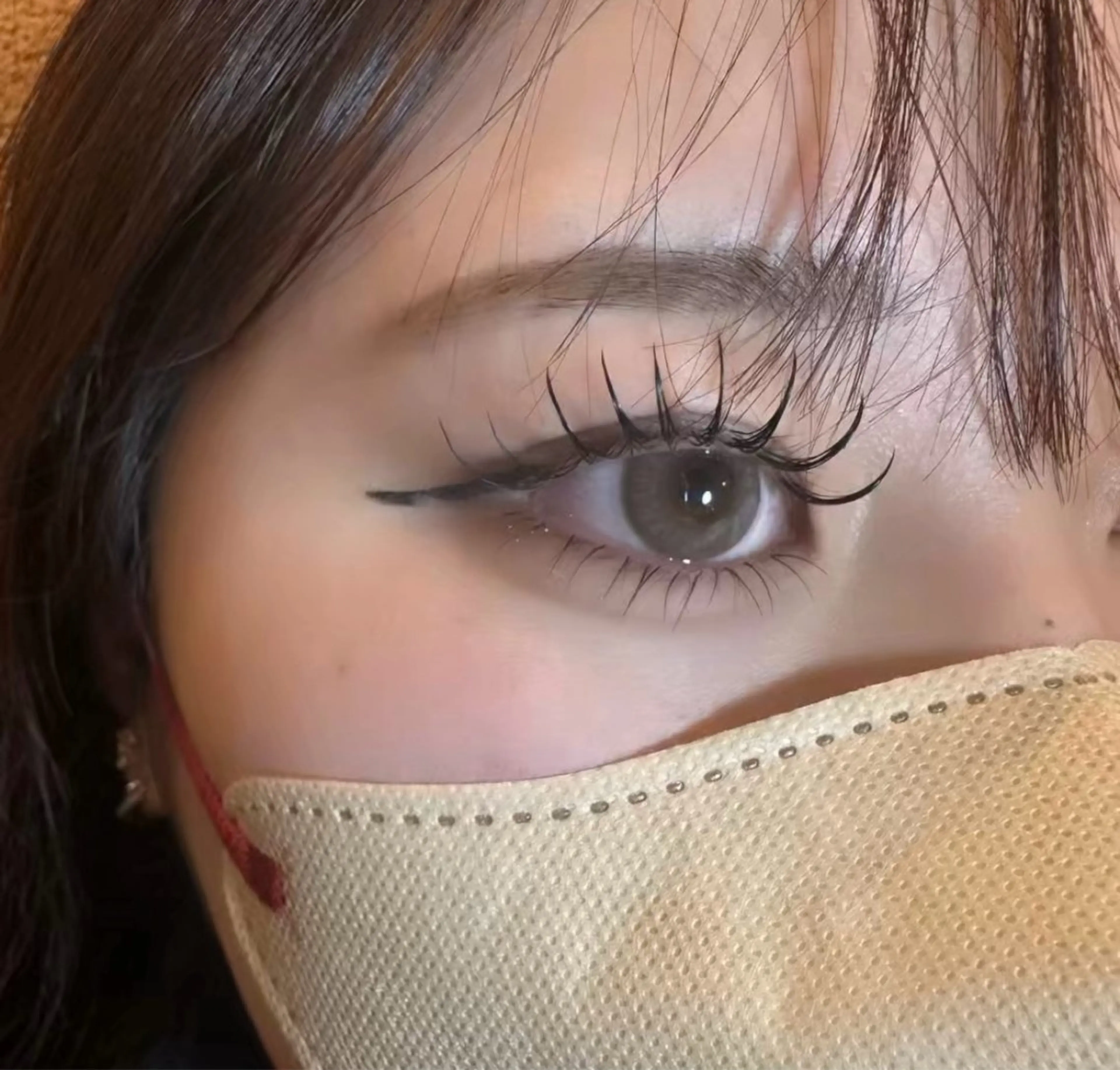 カラーエクステ60分付け放題🌸 (80本~目安)2色までmix可能の写真