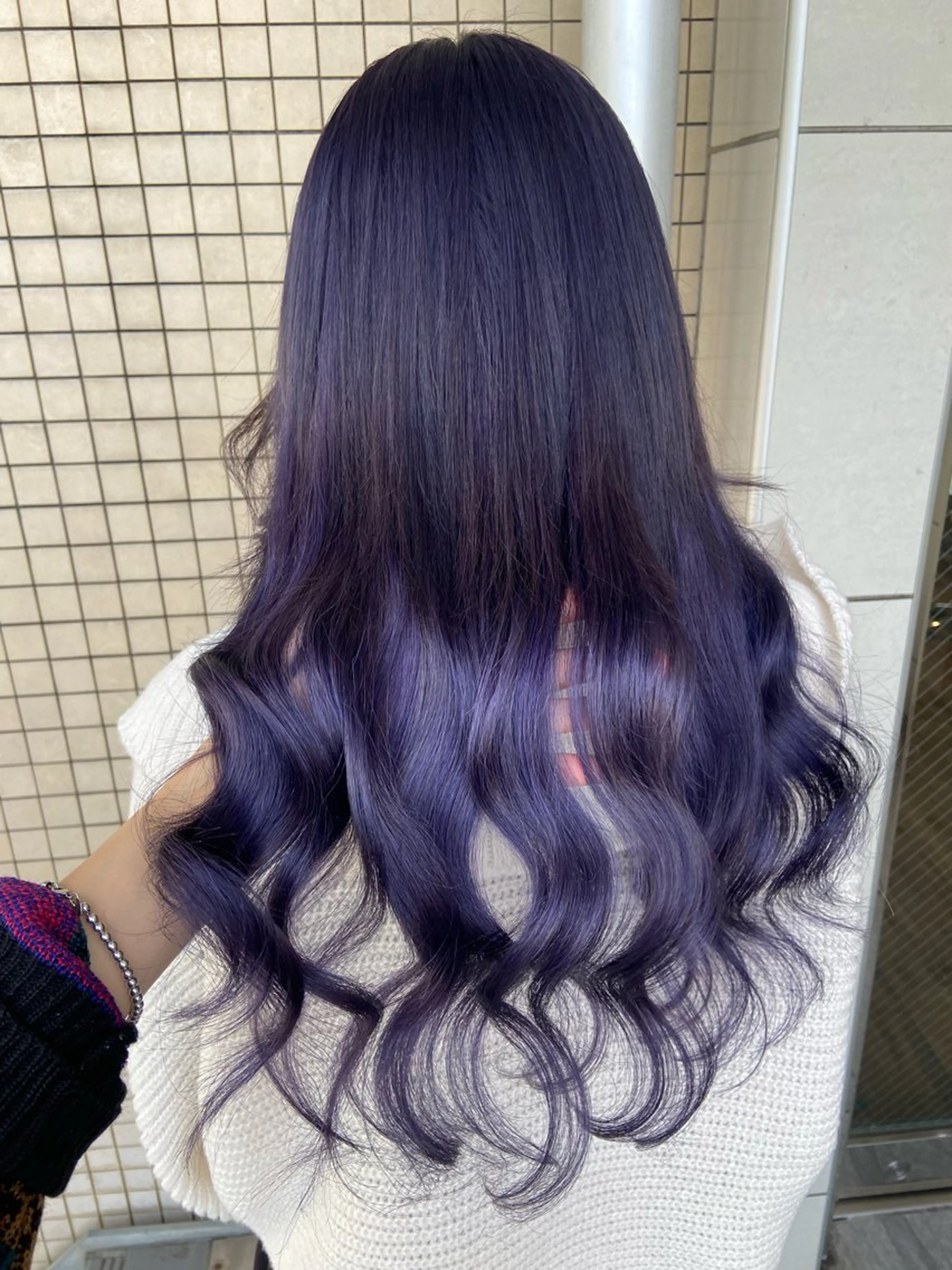 ロング カラー プルエクステ エクステ ヘアカラー 🧸プルエクステ❤︎ ネイルKAO🧸のヘアスタイル