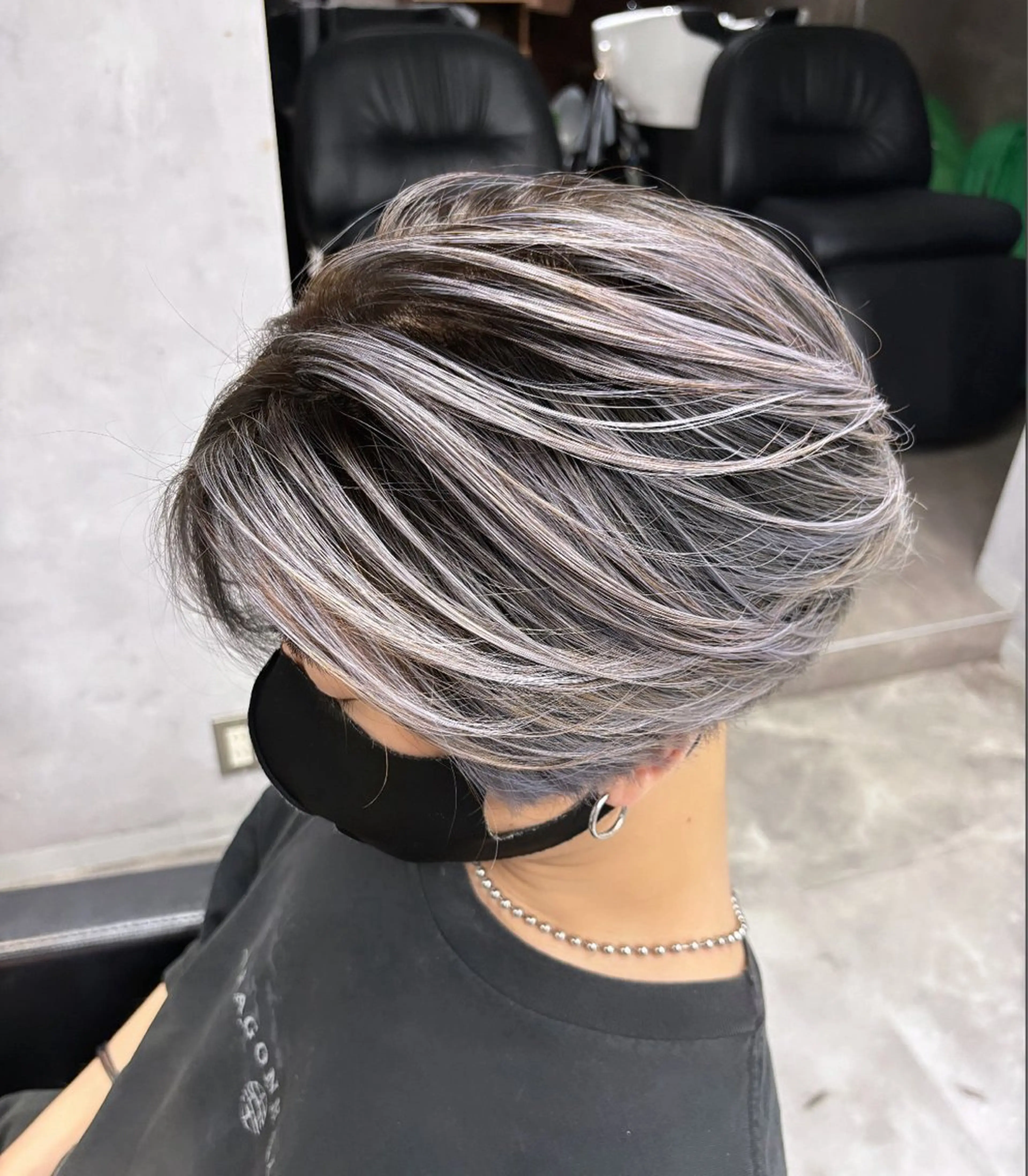 🎧メンズバレイヤージュ⛓ ケアブリーチ付きの写真