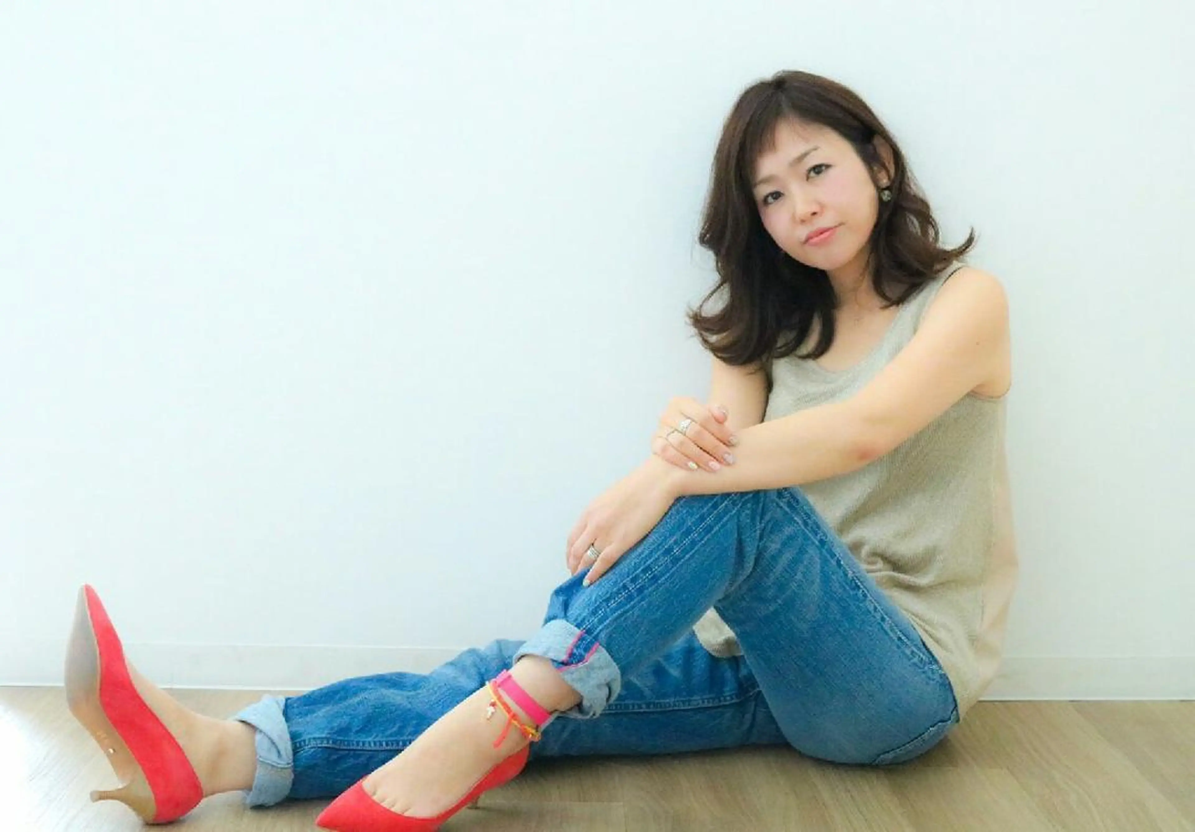 ミディアム Aｎ Hair 所属・しらはま ようこのヘアスタイル