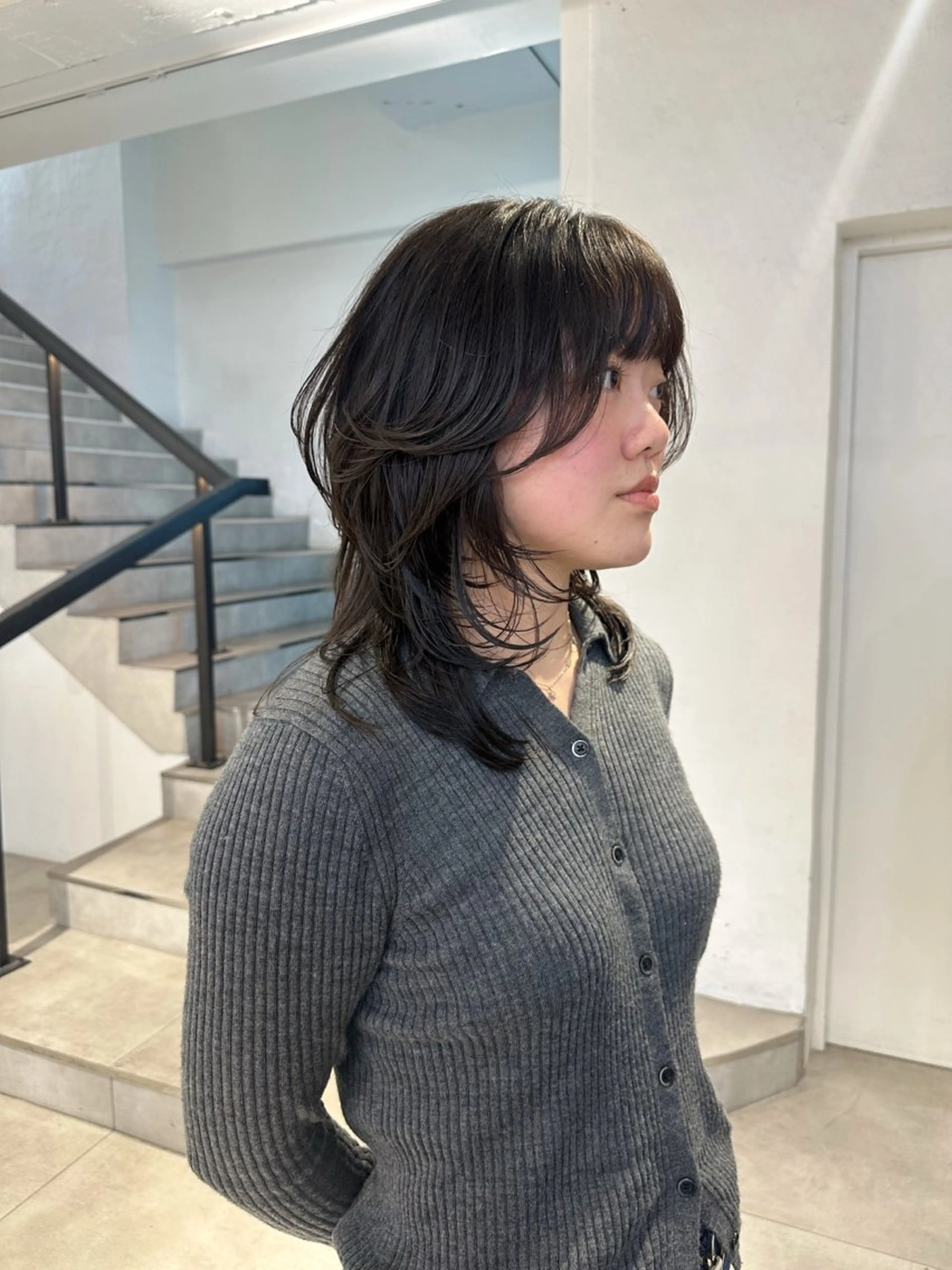 セミロング カラー ヘアカラー HARE &nail ☪️remiのヘアスタイル