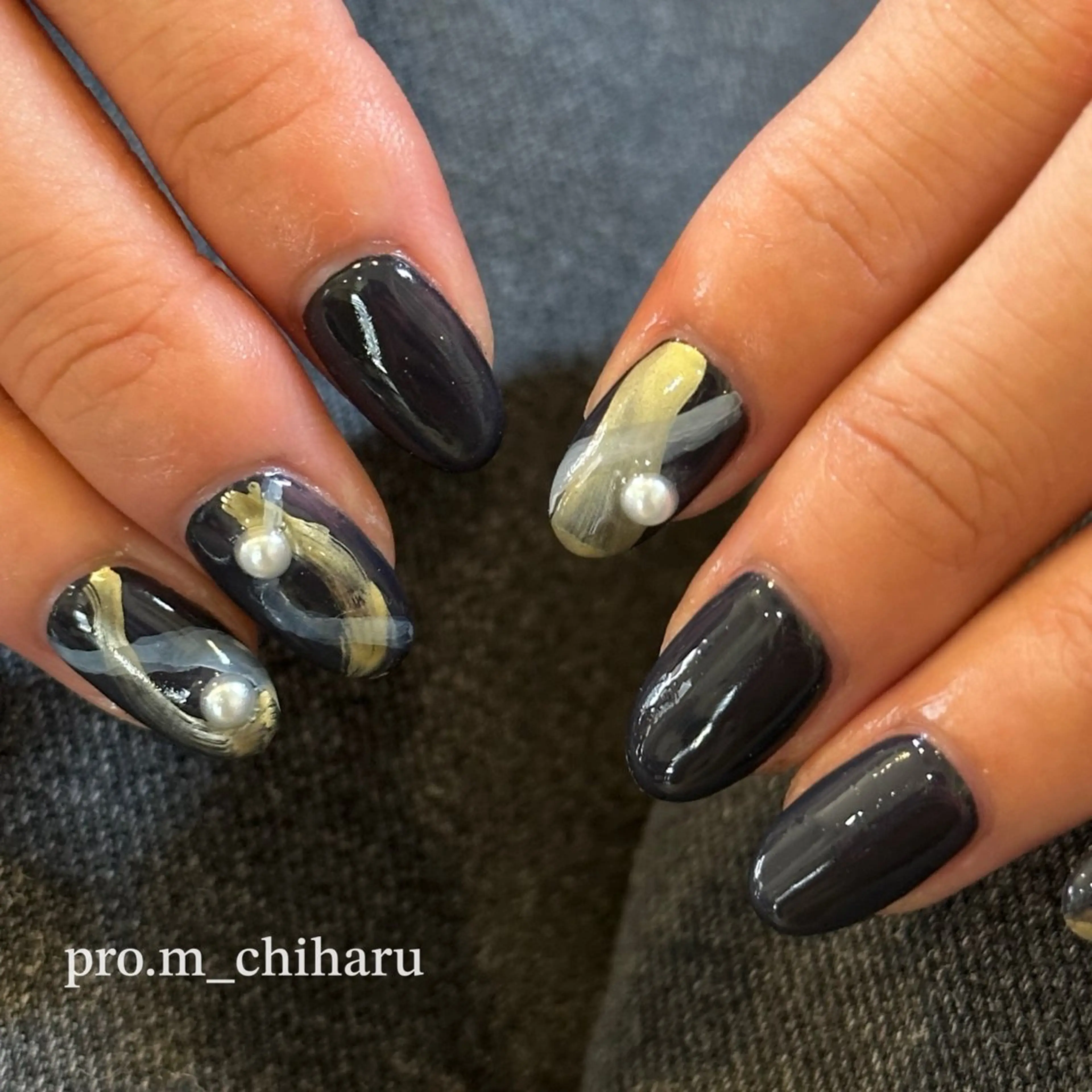 ネイル ハンドネイル pro.M chiharuのネイルデザイン