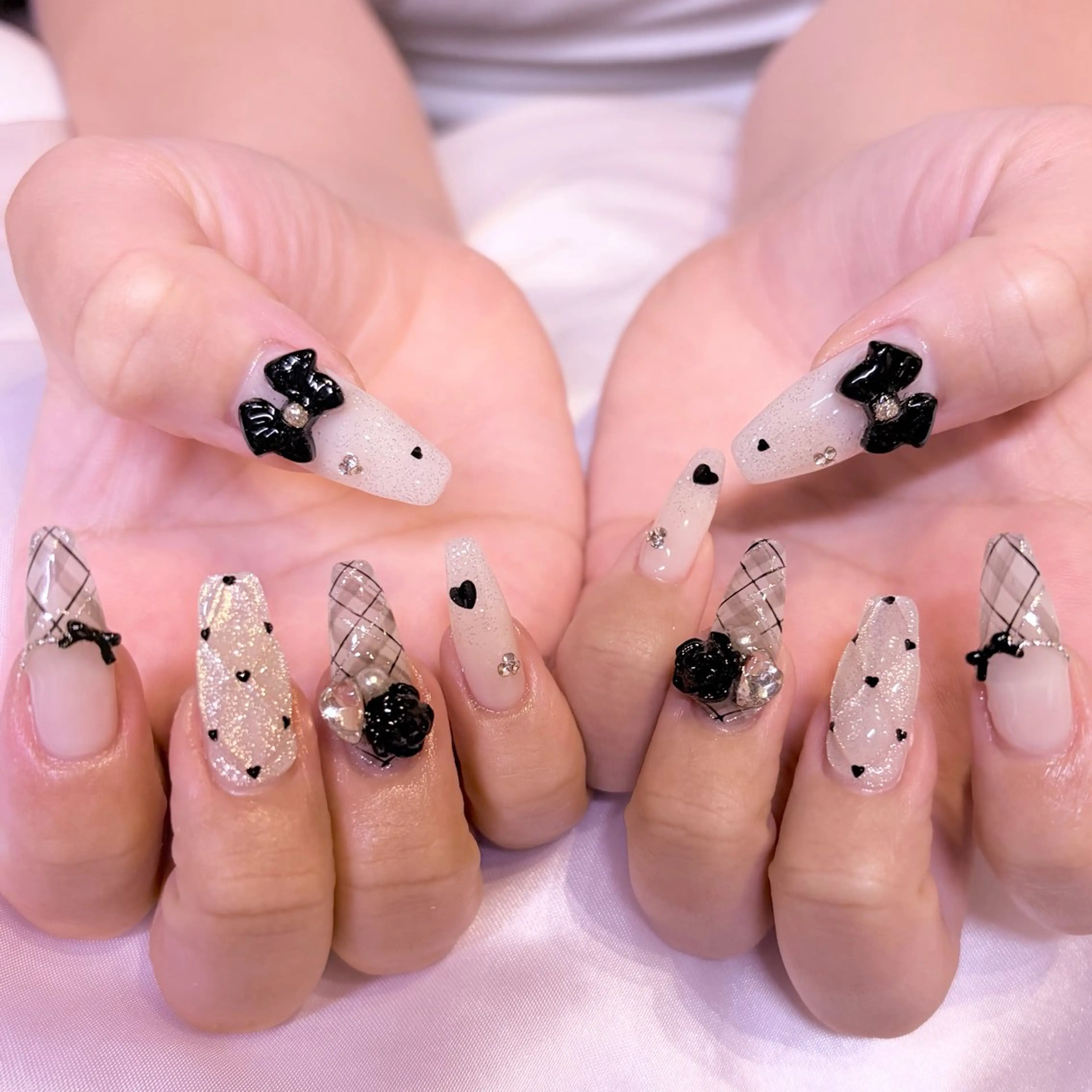 ネイル 冬ネイル nail salon e'mu💐のネイルデザイン