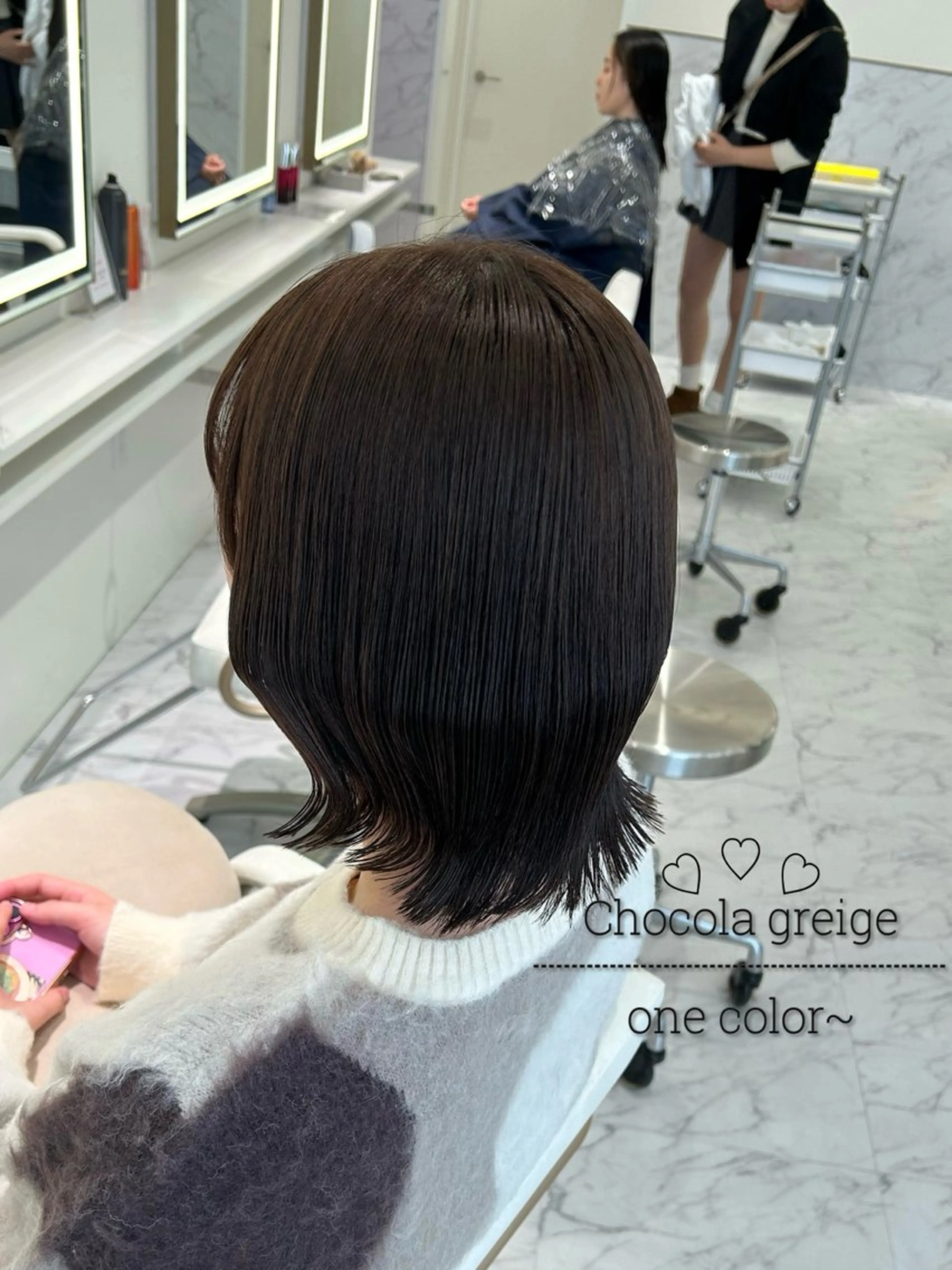 ミディアム カラー ヘアカラー ParveMix┊ 太田 千尋🥨のヘアスタイル