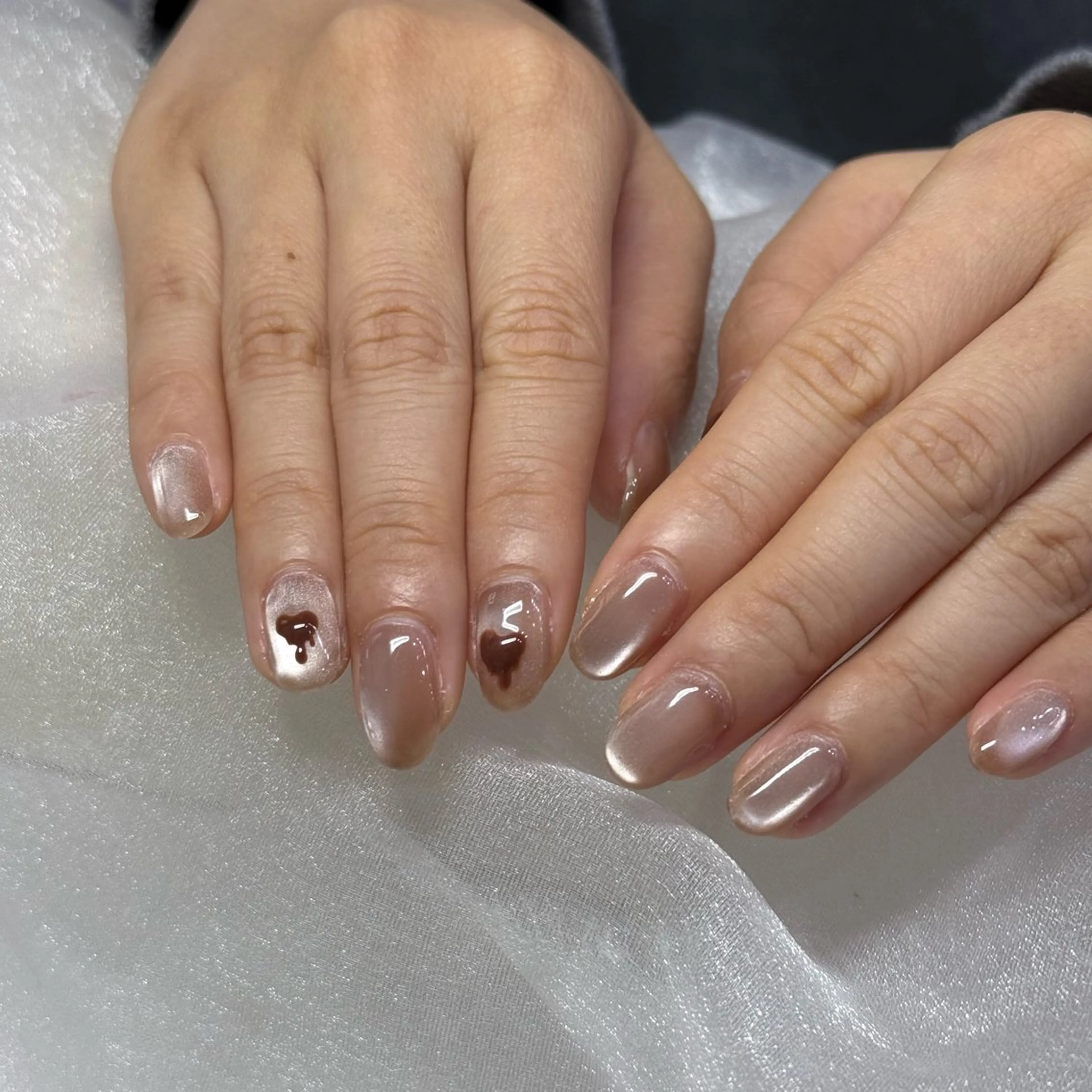 ネイル アートネイル マグネットネイル ハンドネイル Mネイル 伏見店所属・Yuki Mネイル 伏見店のネイルデザイン