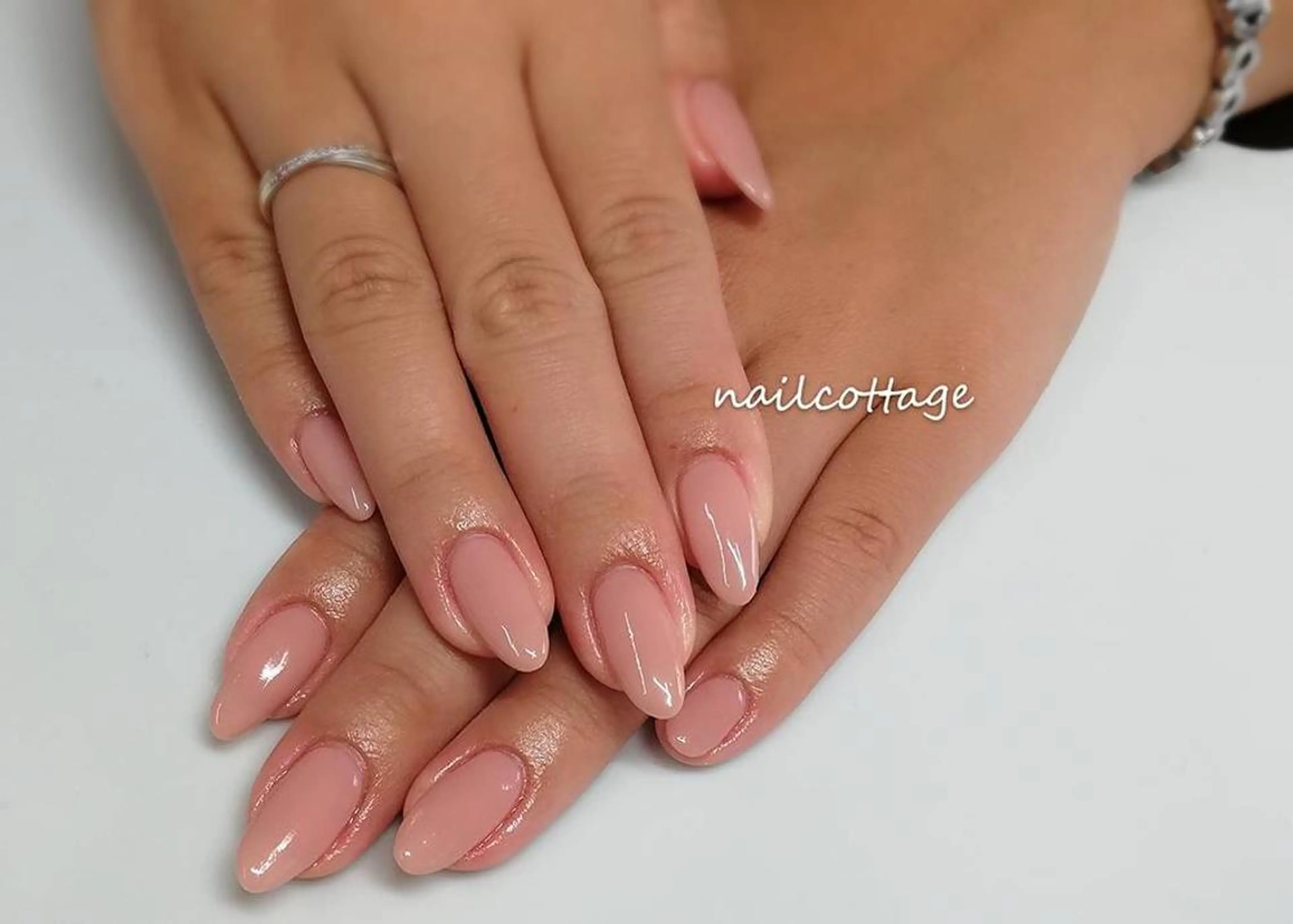 ネイル フレンチネイル グラデーション ワンカラーネイル Nail cottageのネイルデザイン