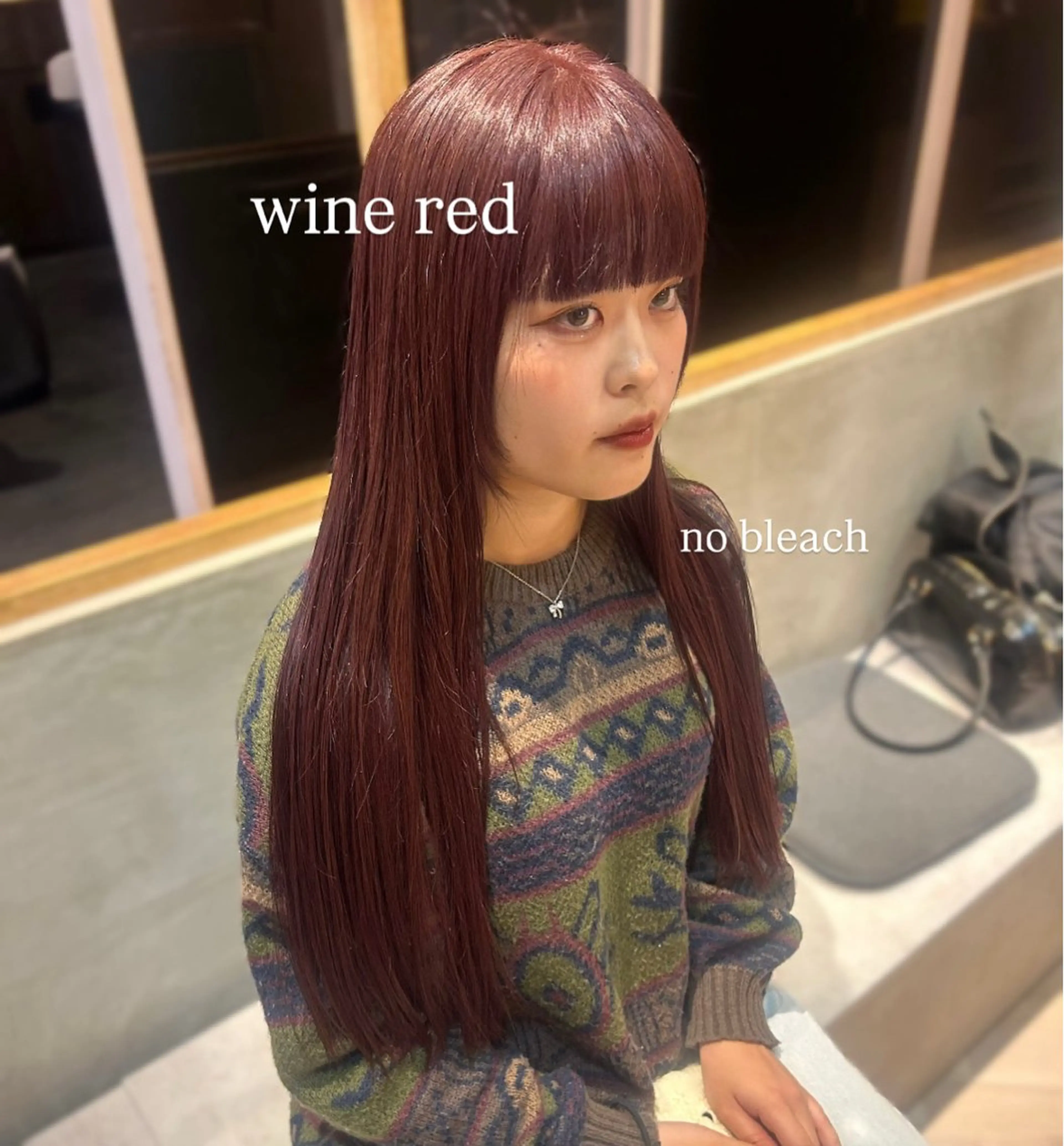 ロング カラー ヘアカラー このか/似合わせ/ 透明感/ダブルカラーのヘアスタイル