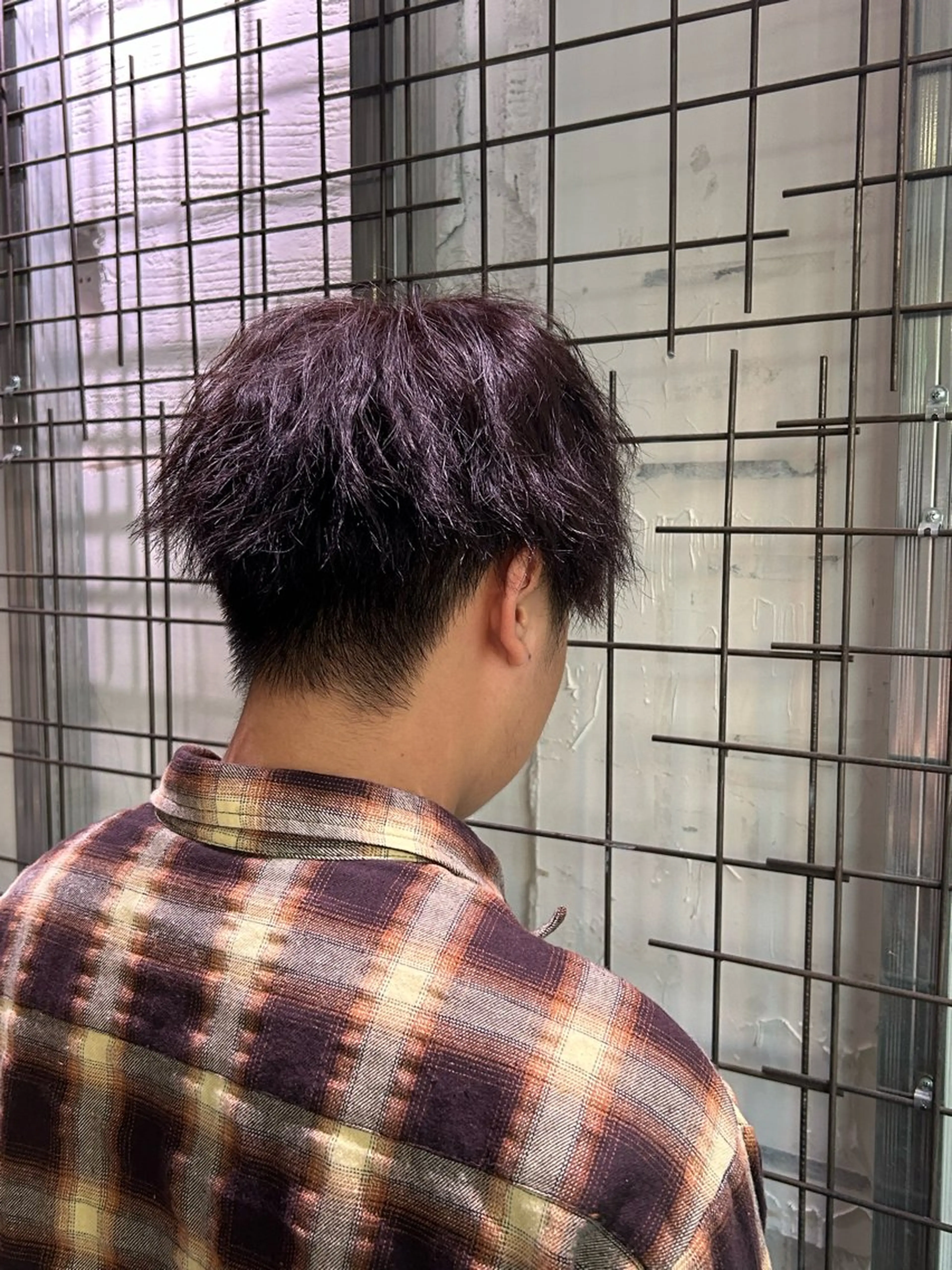 カラー メンズ ヘアカラー Retsu /UniQのヘアスタイル