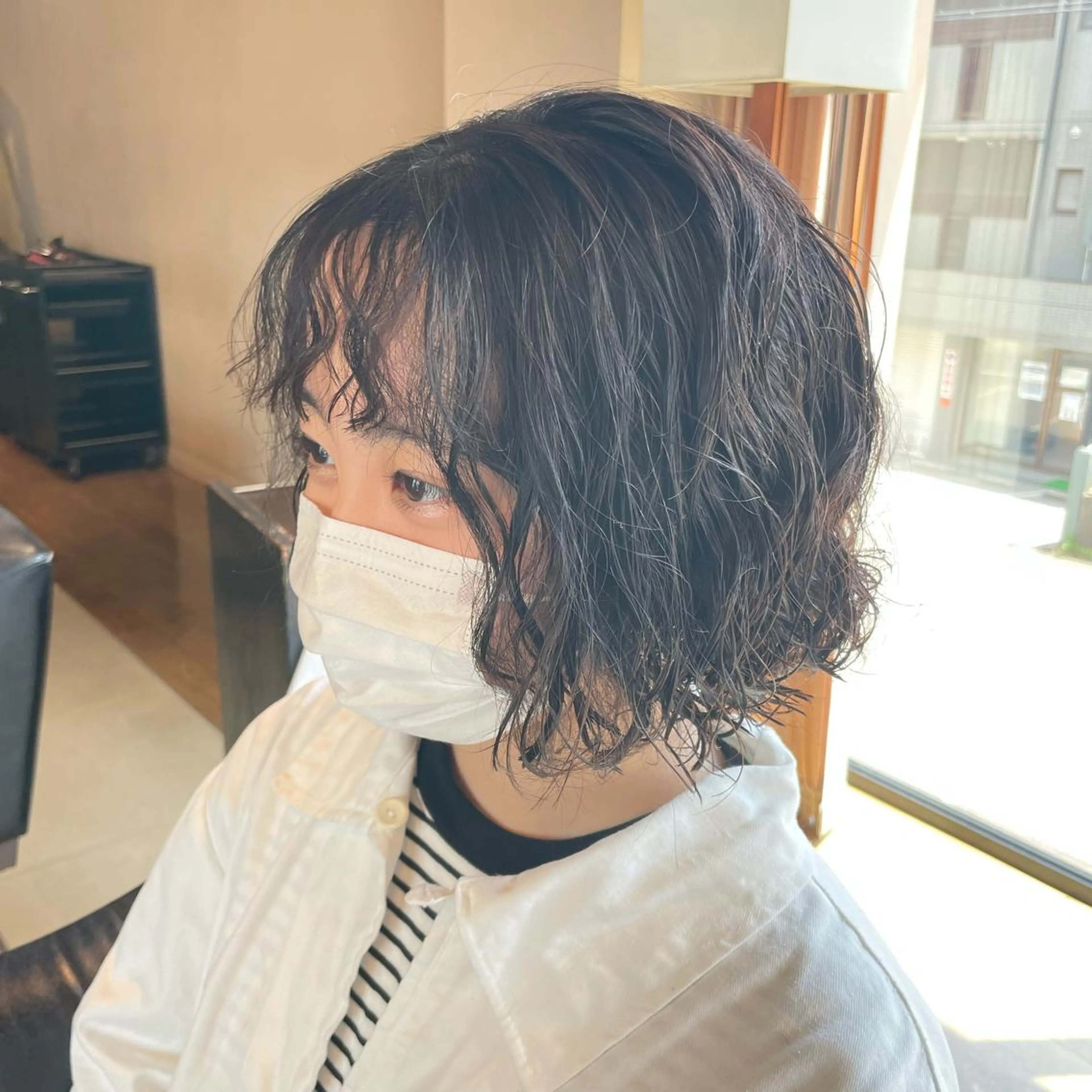 ショート パーマ ショート・ボブ 中村俊哉のヘアスタイル