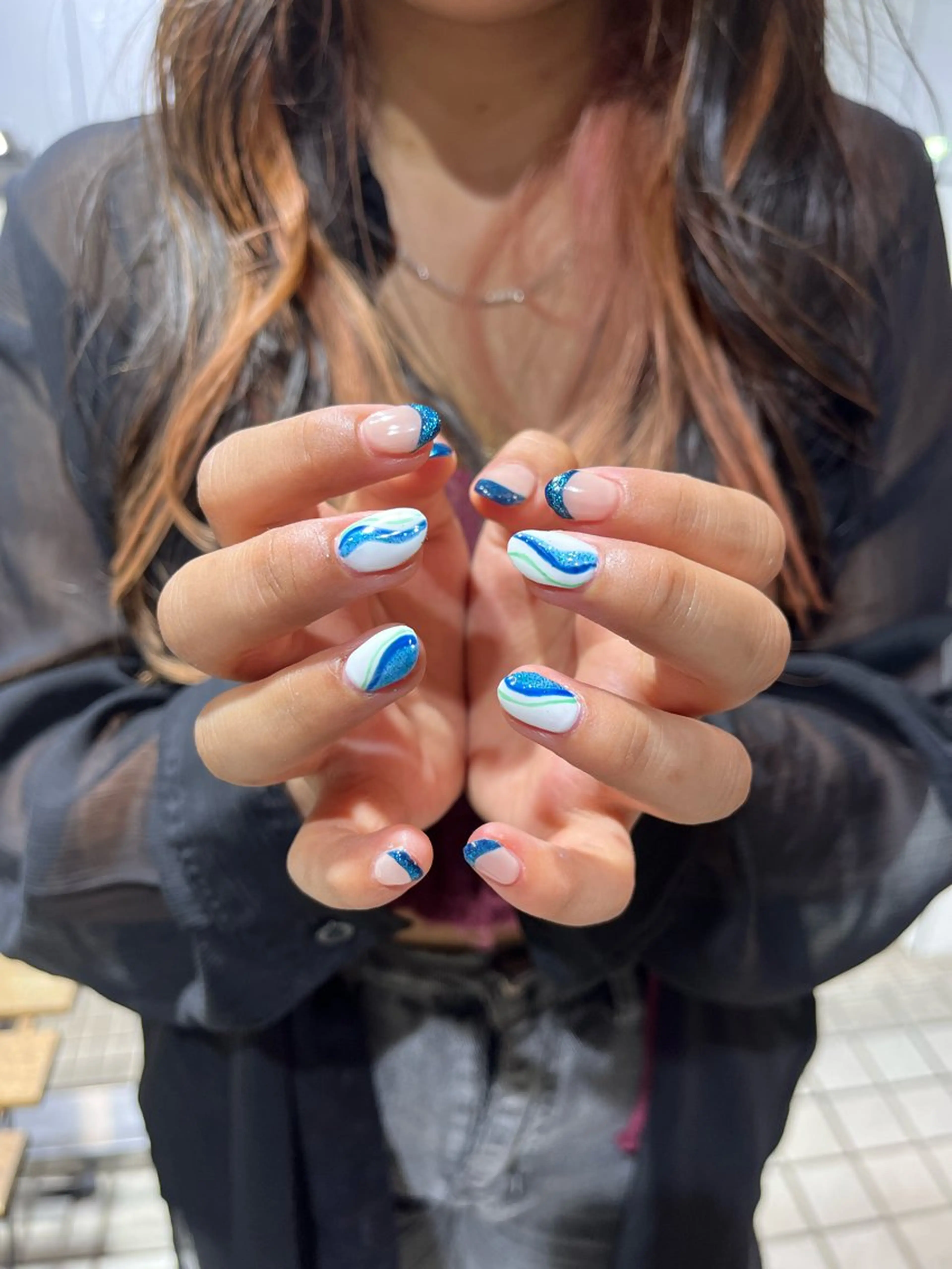 ネイル ハンドネイル ハンドケア 酸性ストレート 🤍🎀honokaのヘアスタイル