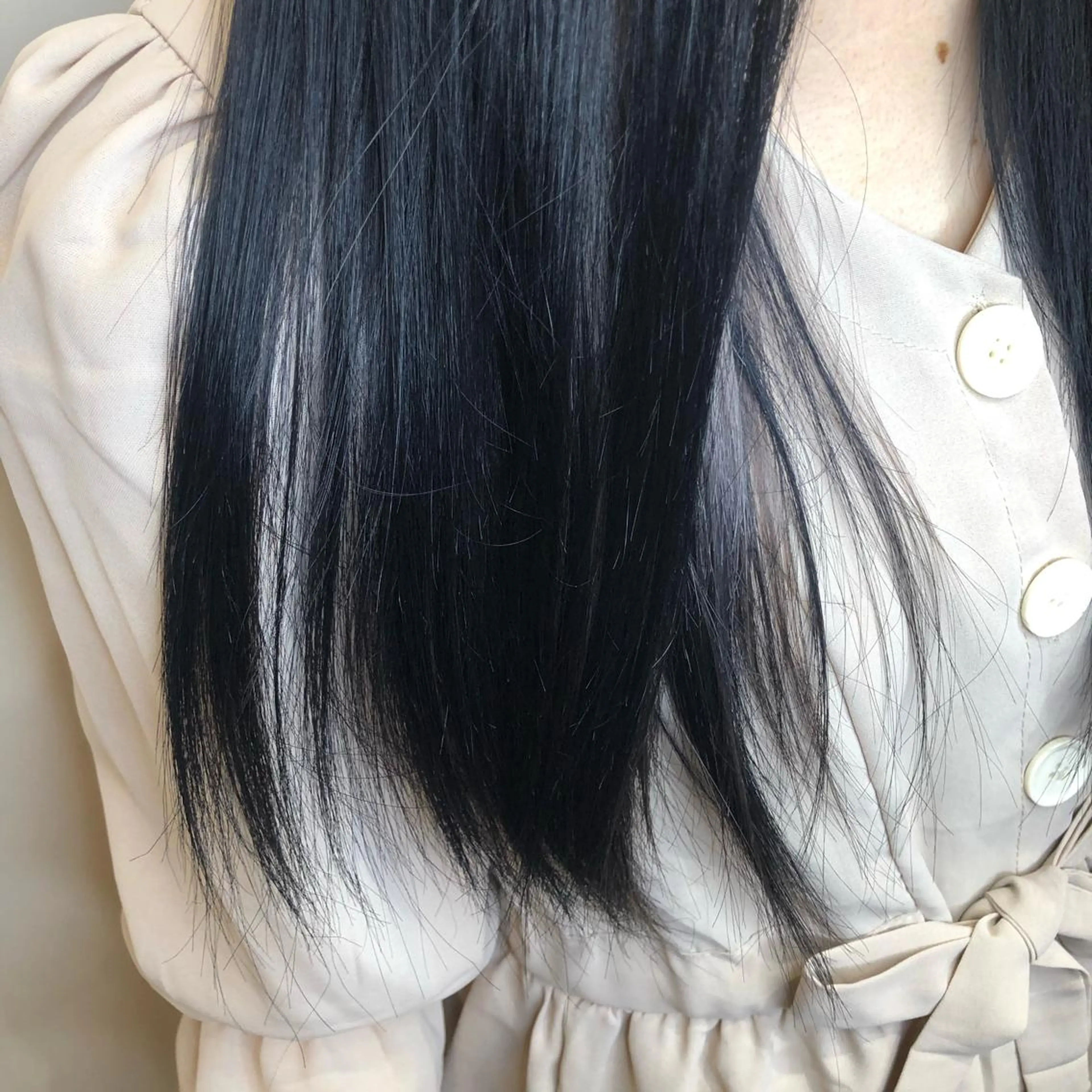 ロング しもかわ かほのヘアスタイル