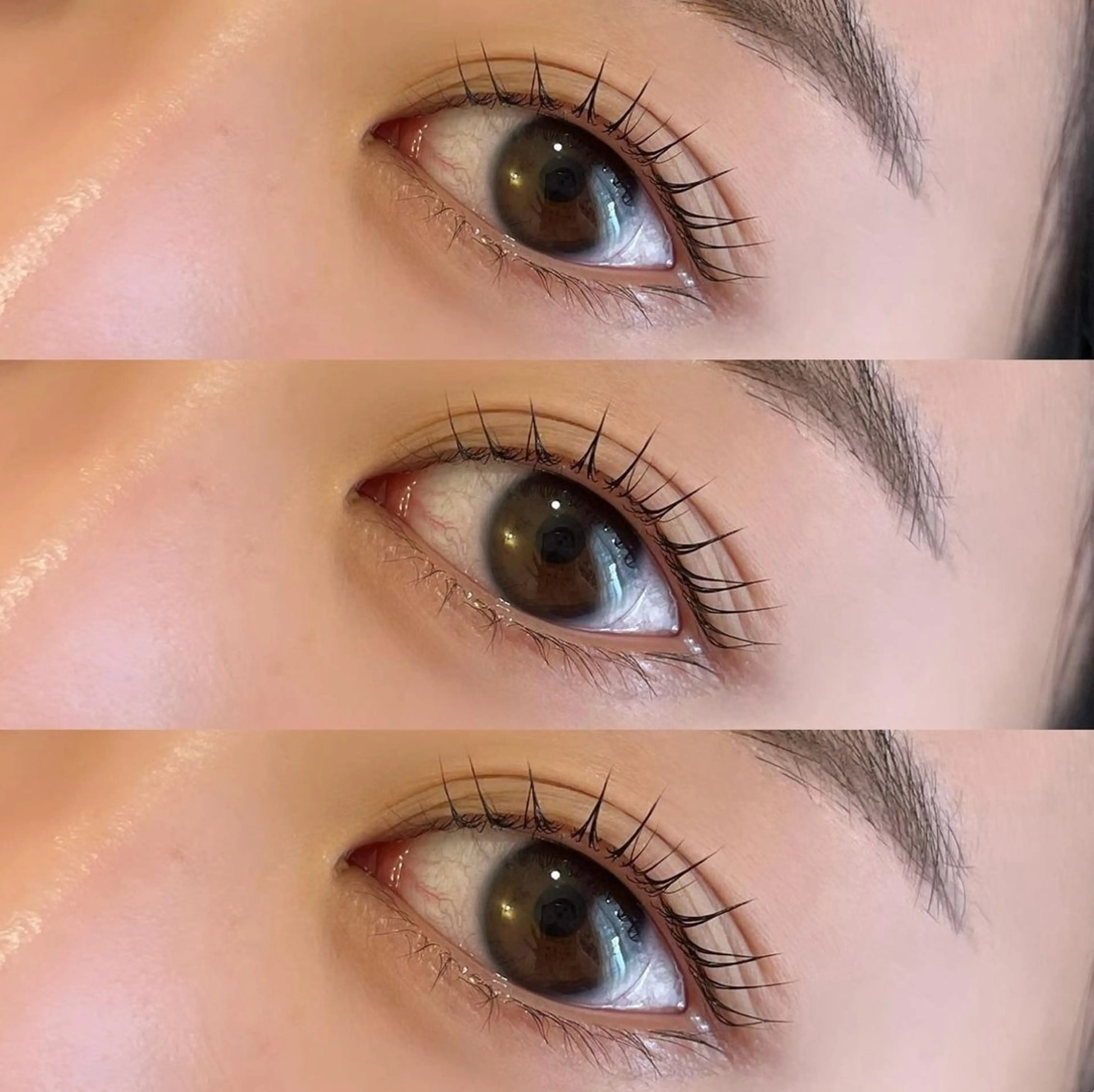 マツエク・マツパ まつげパーマ hiyori /透明 感ピンク/ラベンダーのマツエク・マツパデザイン