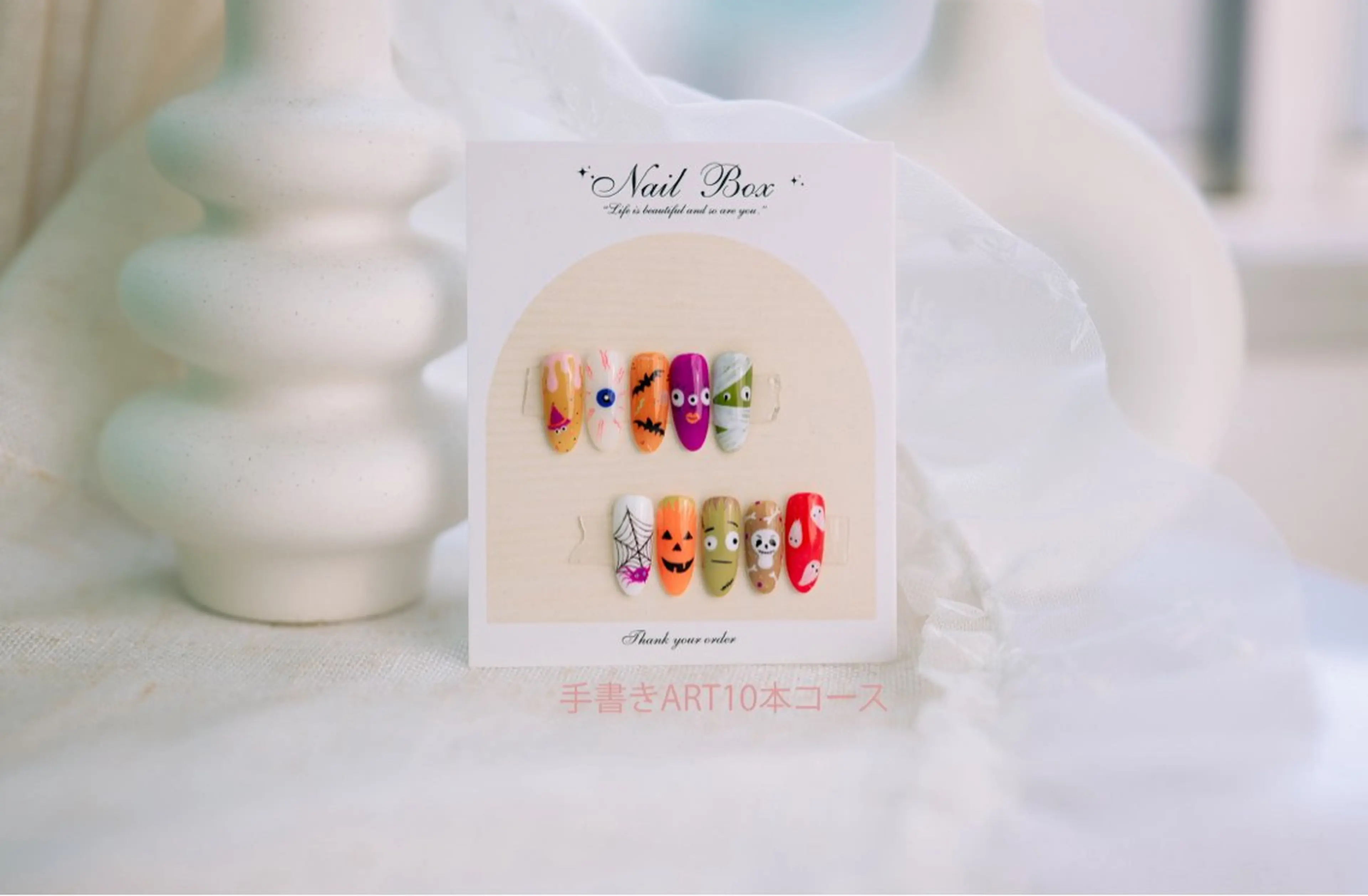 ショート ハロウィン N2.nail所属・N2 nailのネイルデザイン