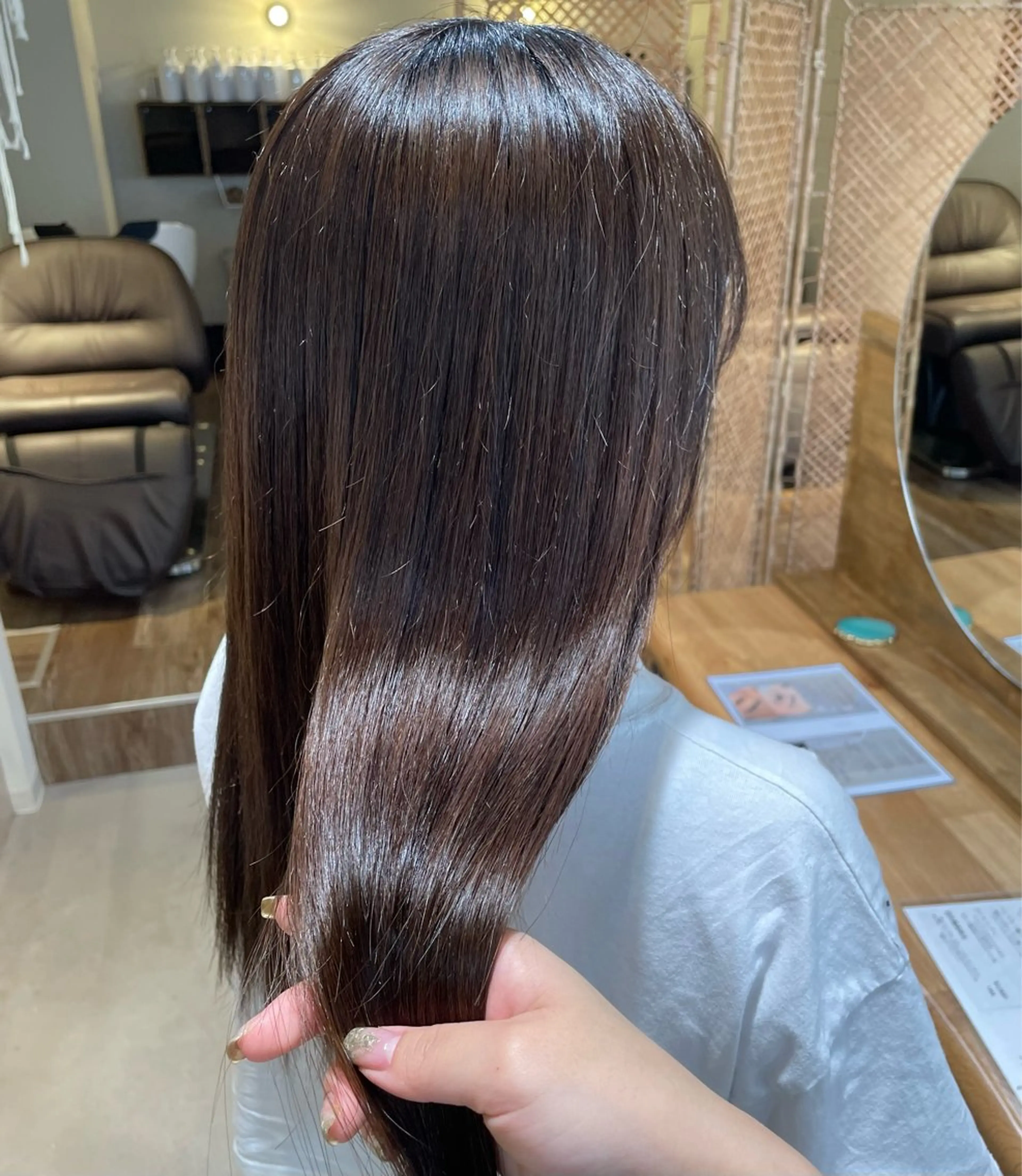 豊中美容室COCOLUANA所属・CHISATO /暖色カラー❤️のヘアスタイル