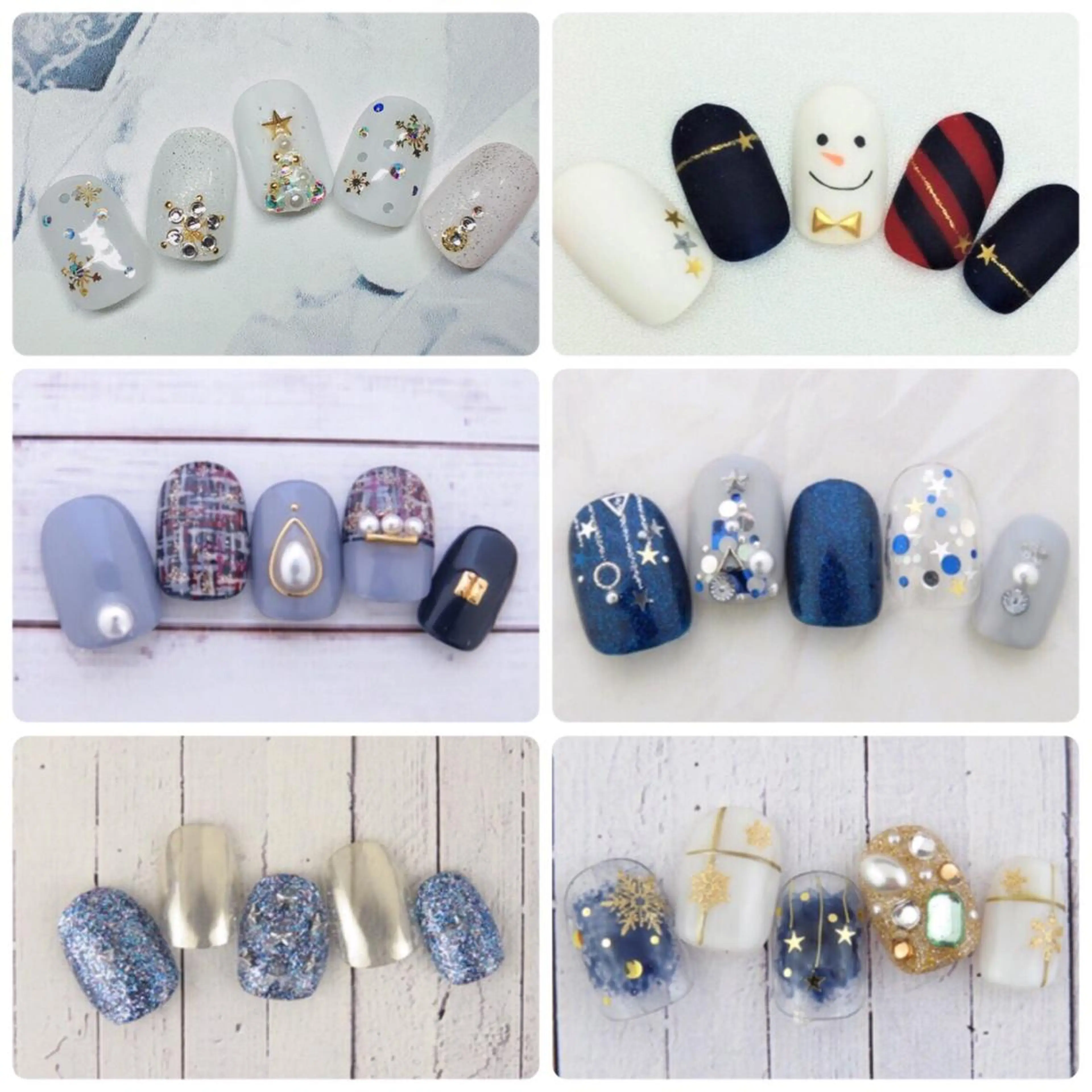 ❤️選べる！！クリスマスネイル3000円！オフ込み９０分の写真