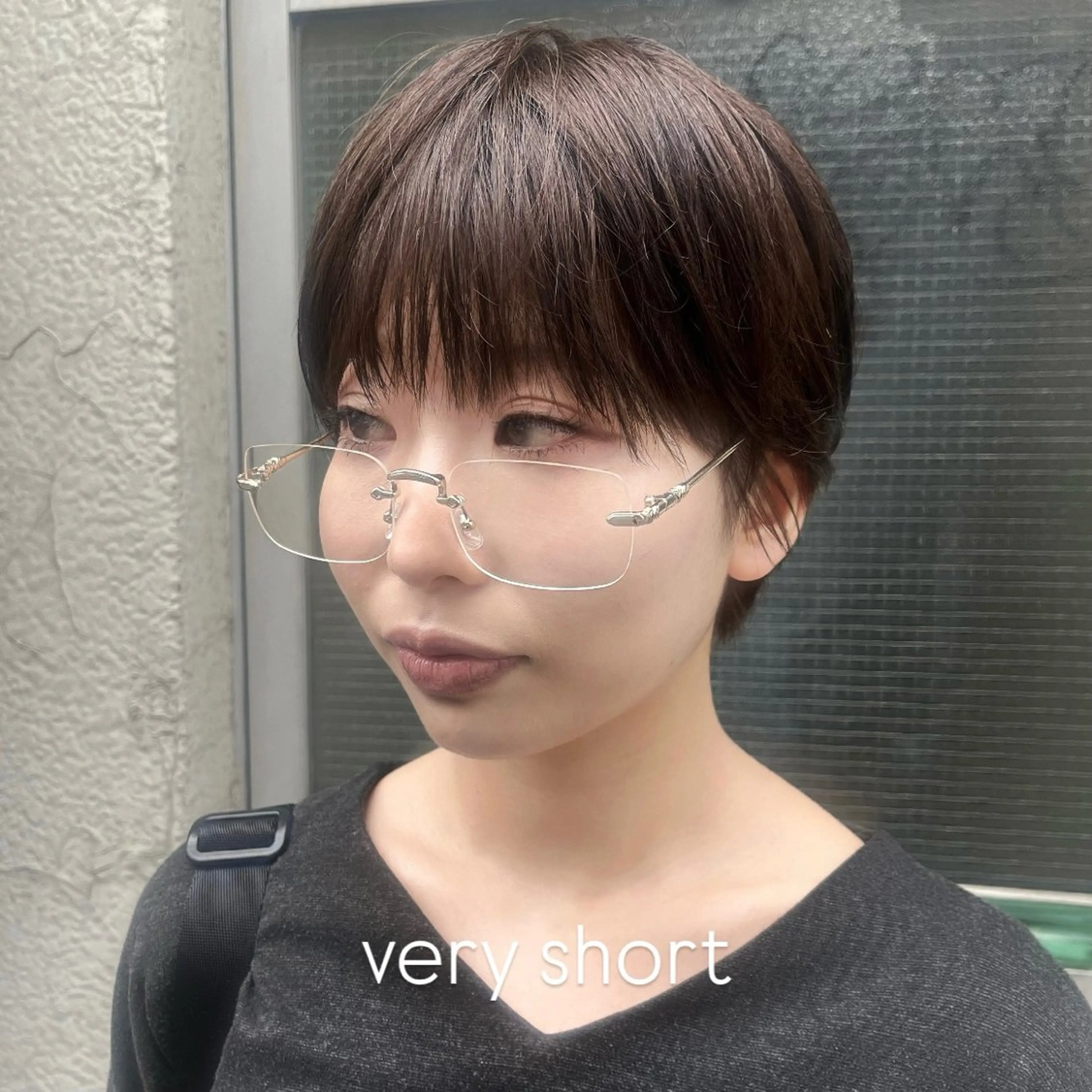 ショート カラー ショートヘア カット ヘアカラー トリートメント タマキ/似合わせ カット/Wカラーのヘアスタイル