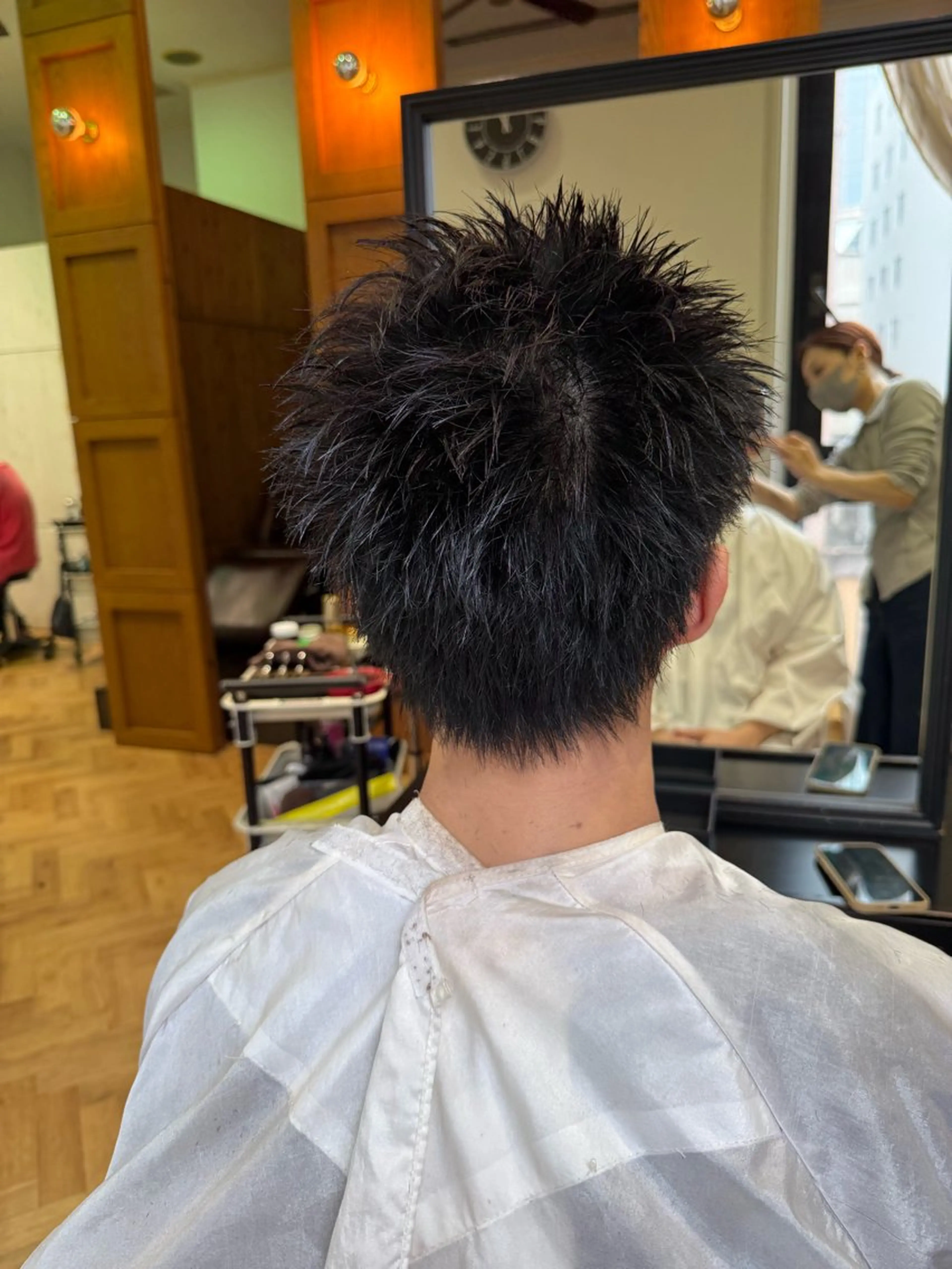 ショート メンズ 溝口 槙里也のヘアスタイル
