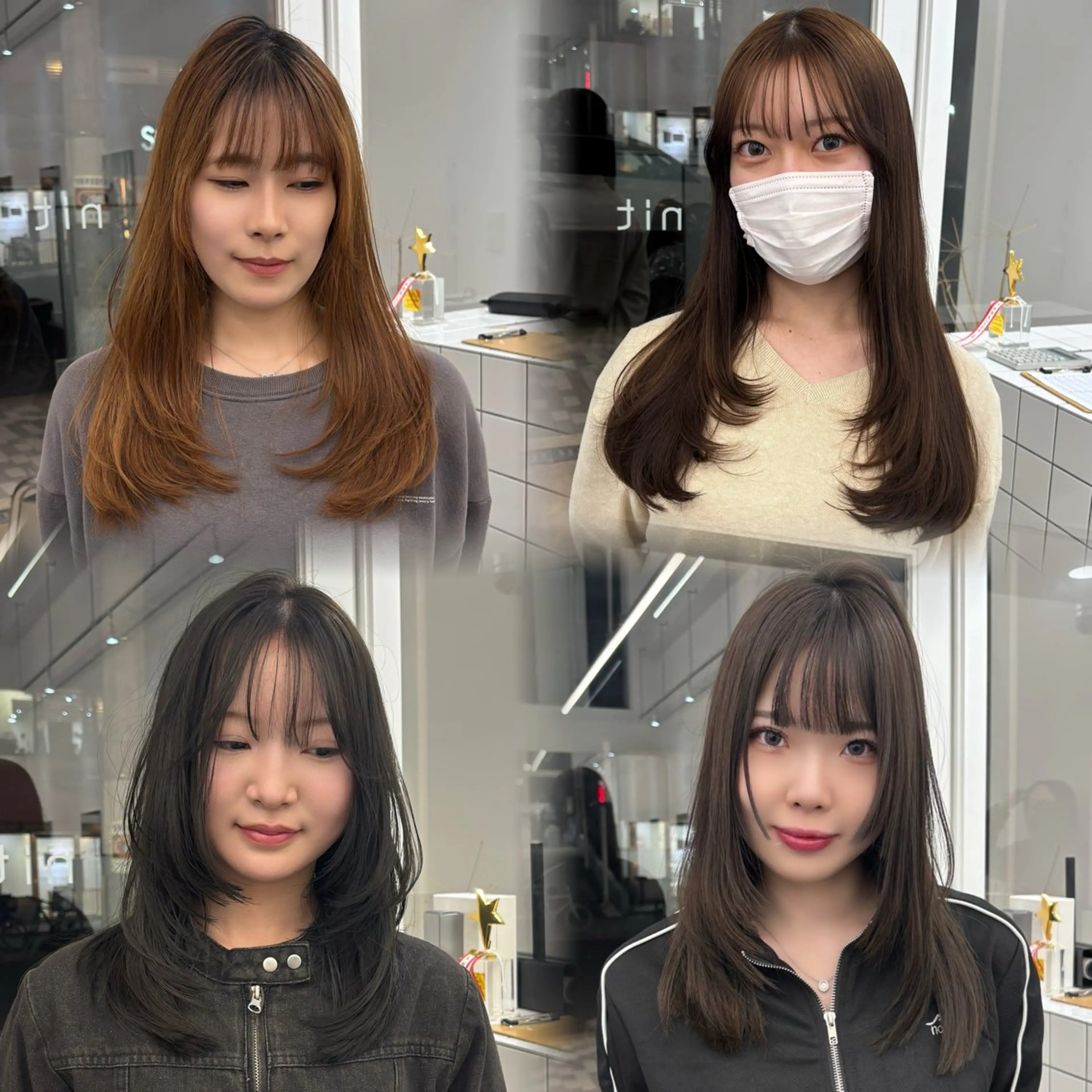 ロング AHNKISM所属・トレンド🌷 ボブ　パーマ🩰のヘアスタイル