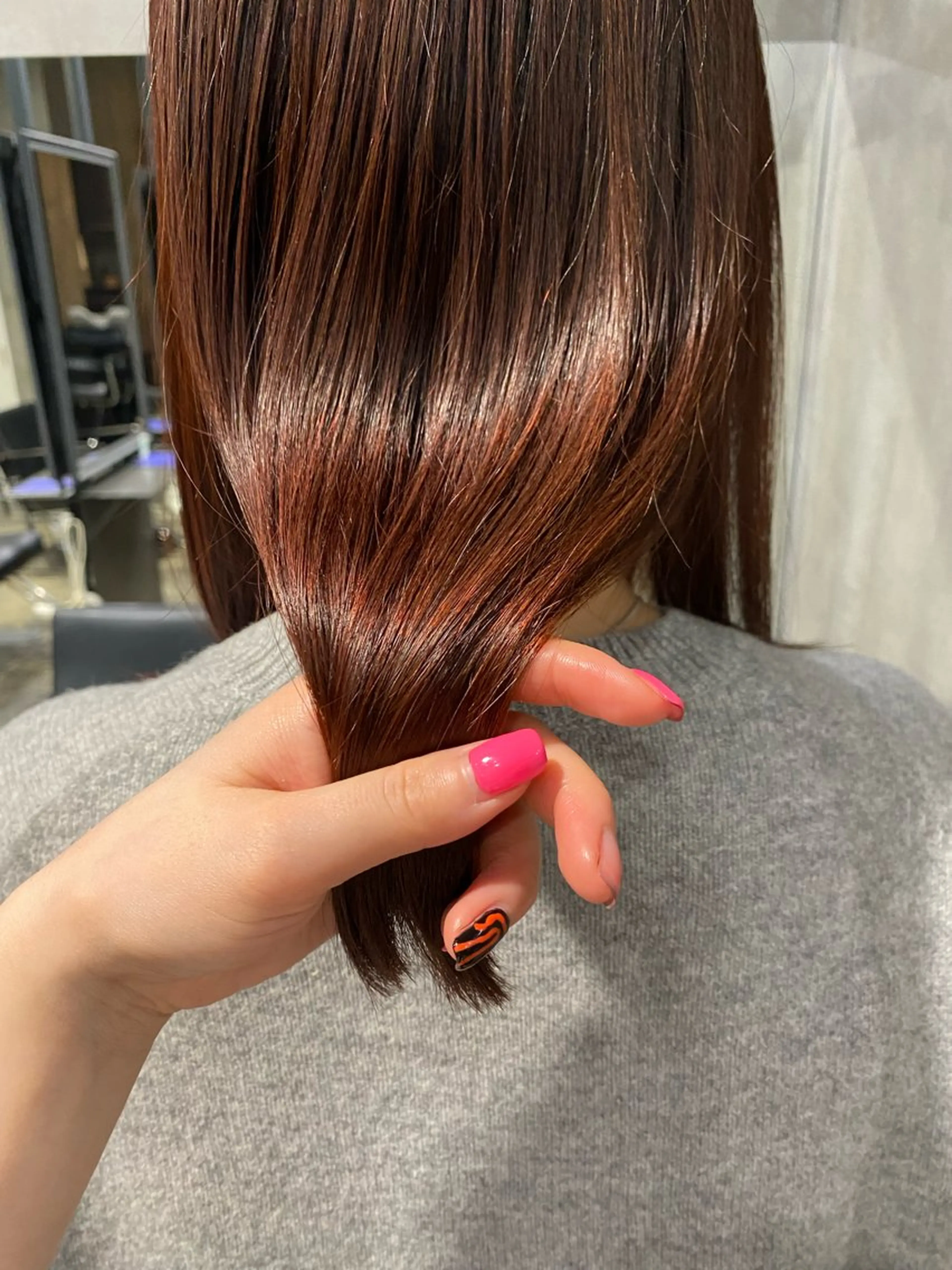 カット+ケアカラー+超音波 3STEP Tr ￥9900の写真