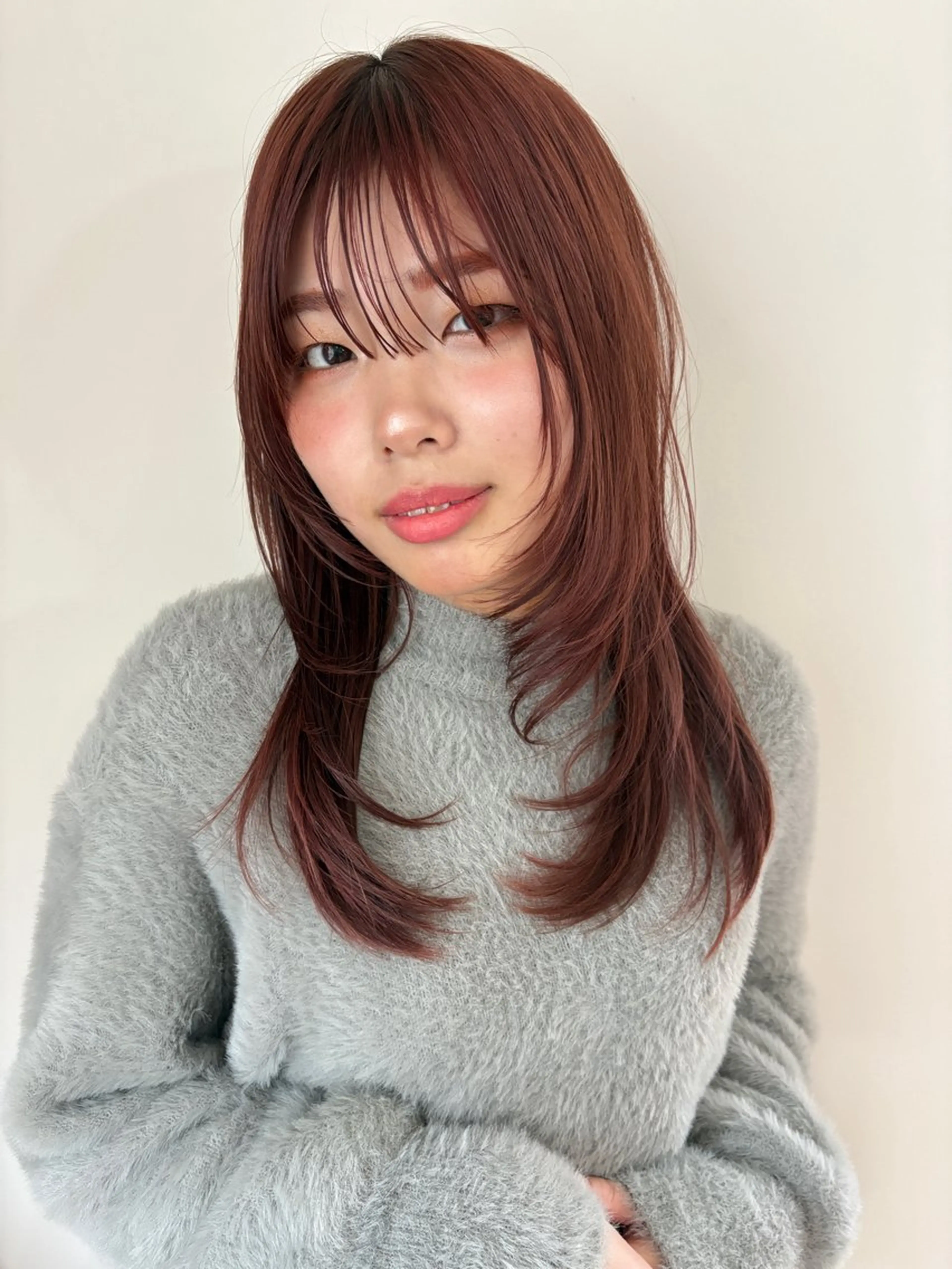 ロング カラー いりえ しゃけのヘアスタイル