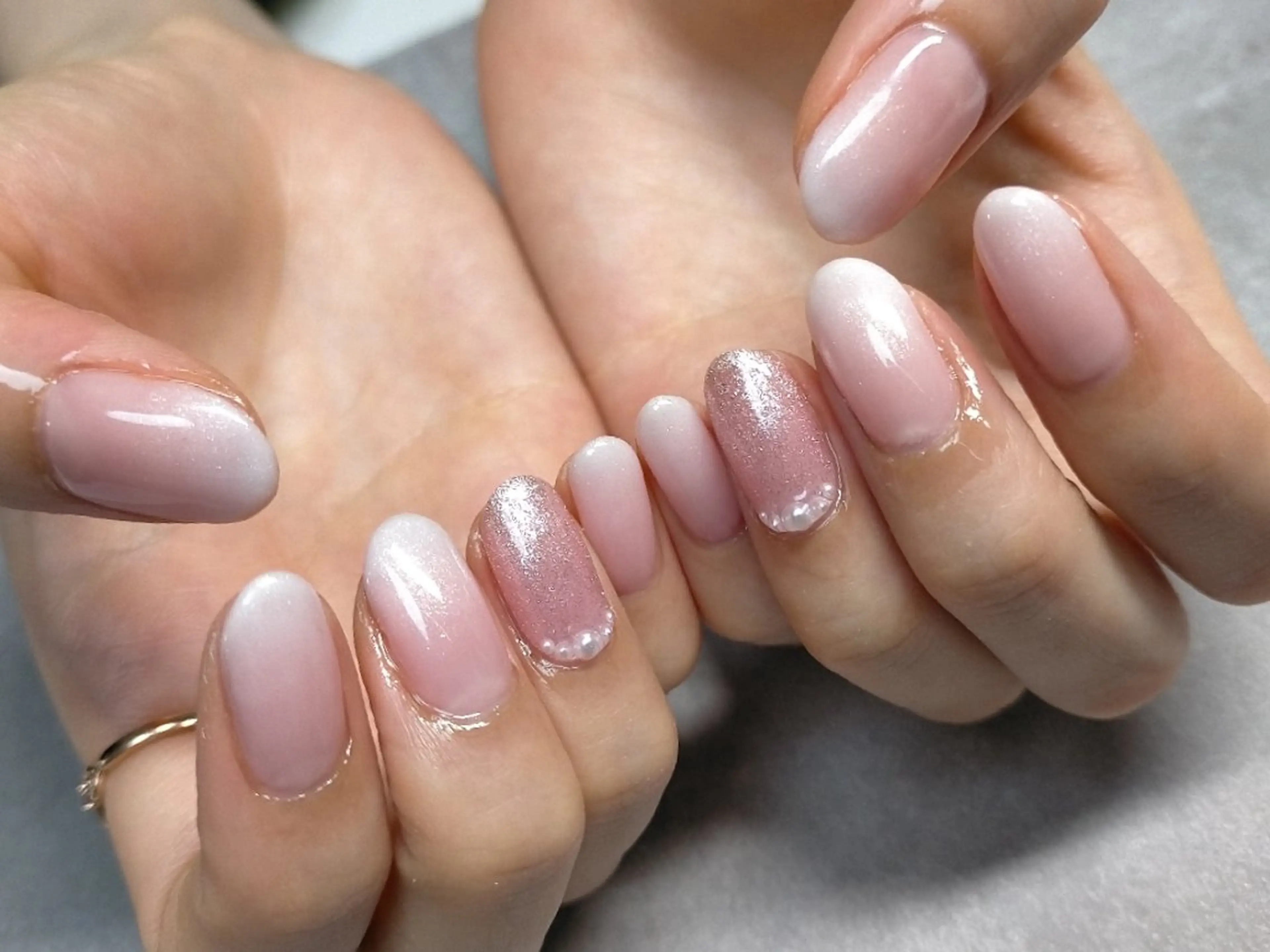 ネイル ネイル＆ホワイトニング   Yu-a所属・yu-a  スカルプ ネイルakiのネイルデザイン