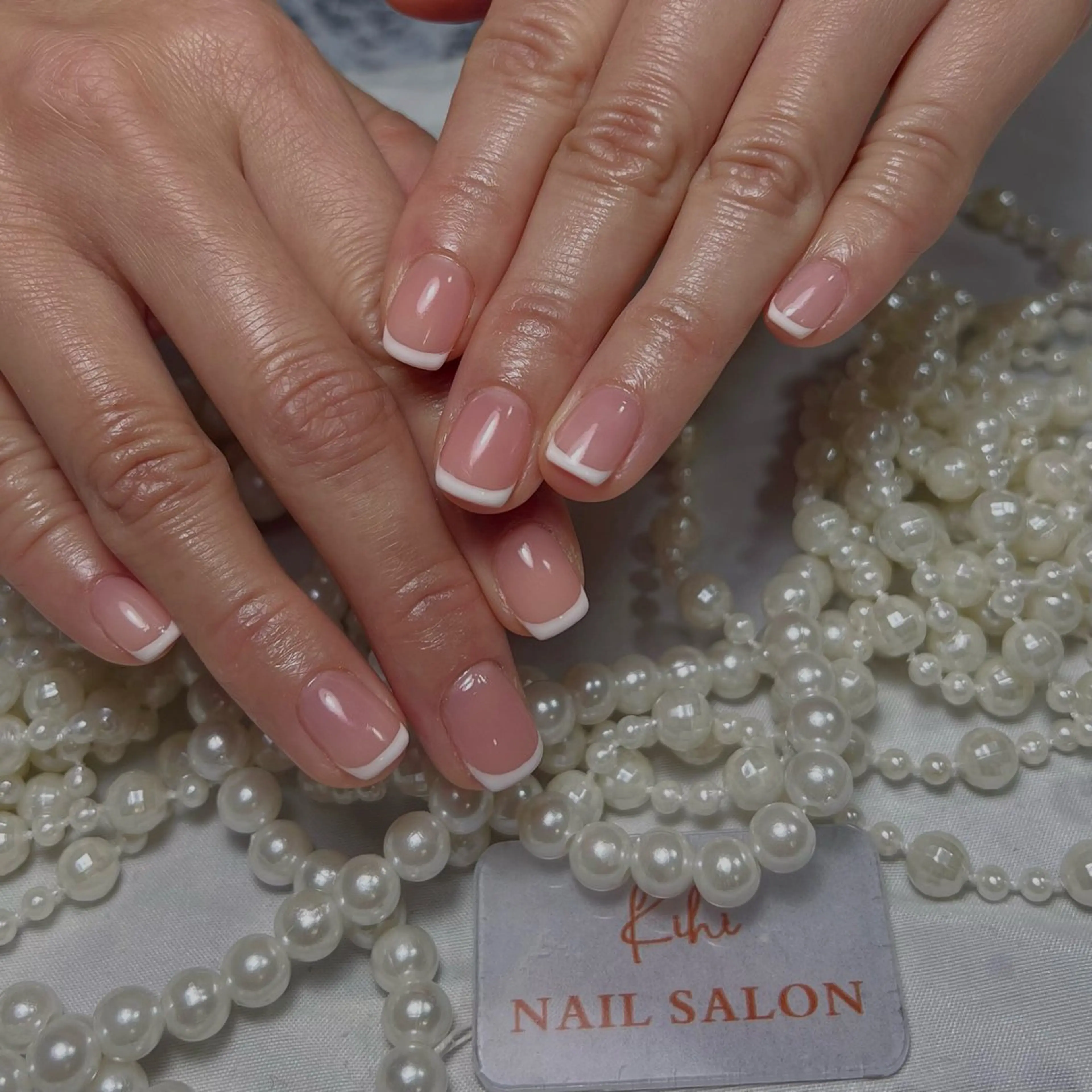 ネイル アートネイル フレンチネイル ジェルネイル グラデーション 韓国ネイル 村中 ハナのネイルデザイン