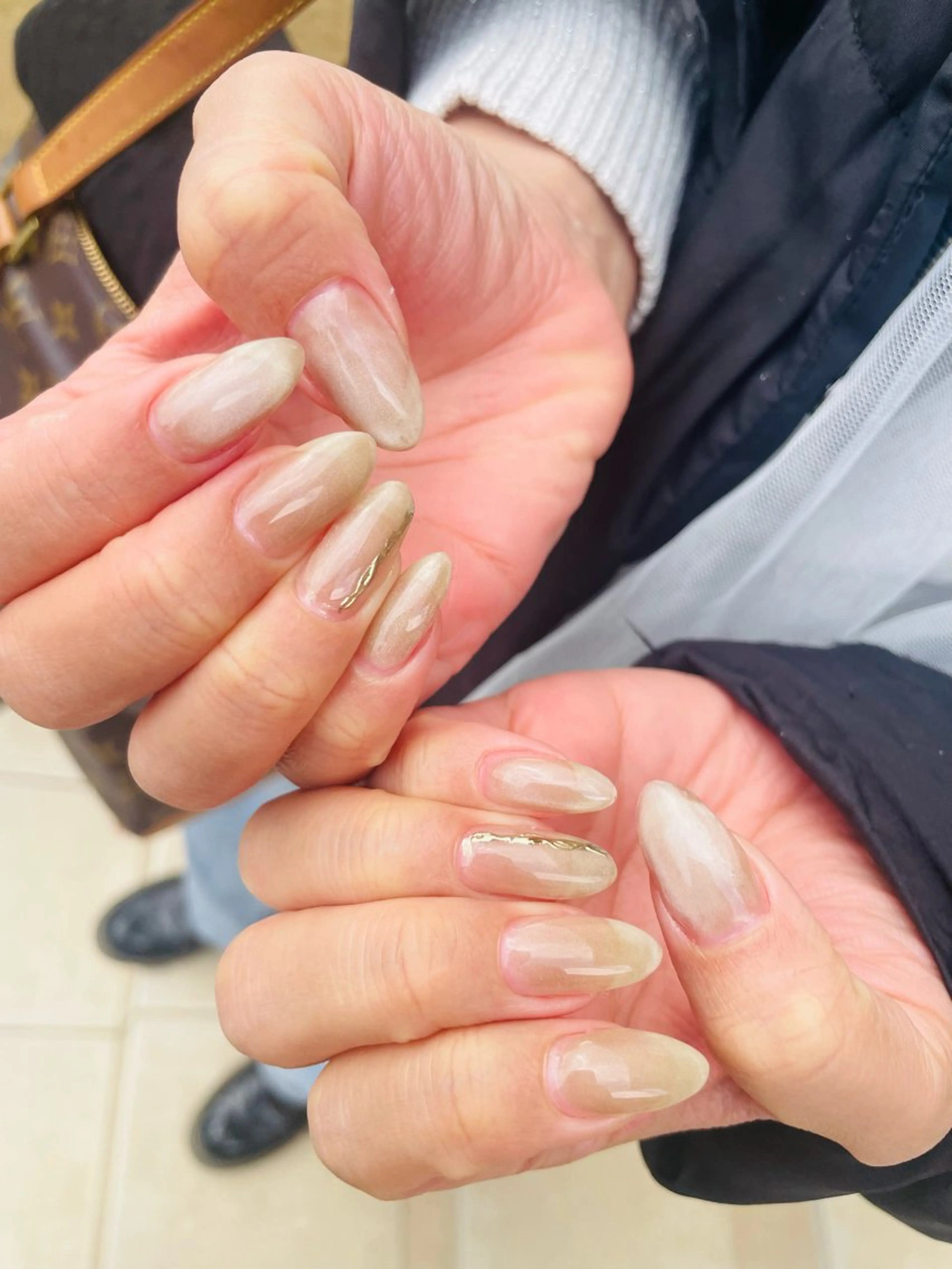 ネイル アートネイル マグネットネイル ミラーネイル Kuroki Yurikaのネイルデザイン