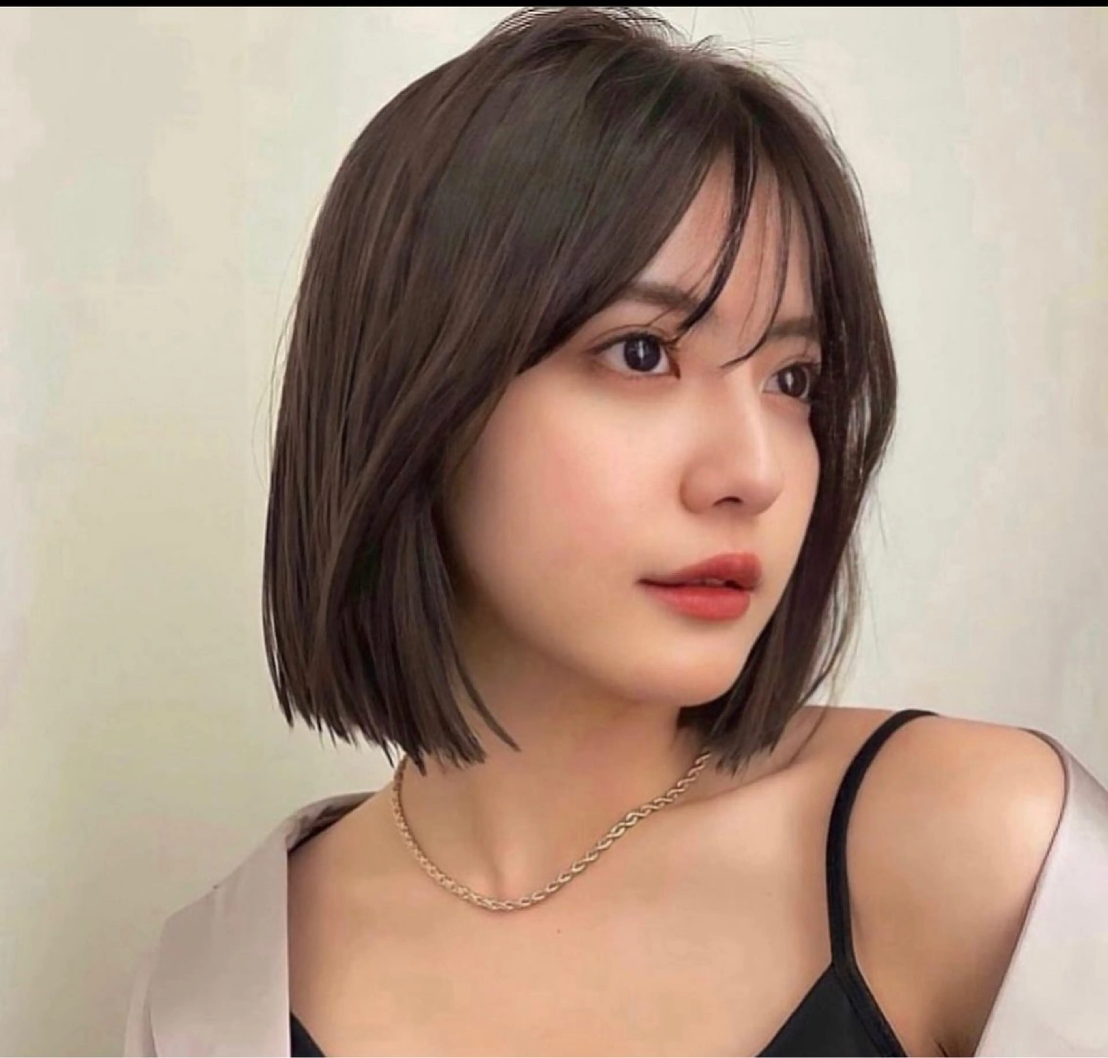 ミディアム ボブ SIGN店長中村 レイヤーカット募集のヘアスタイル