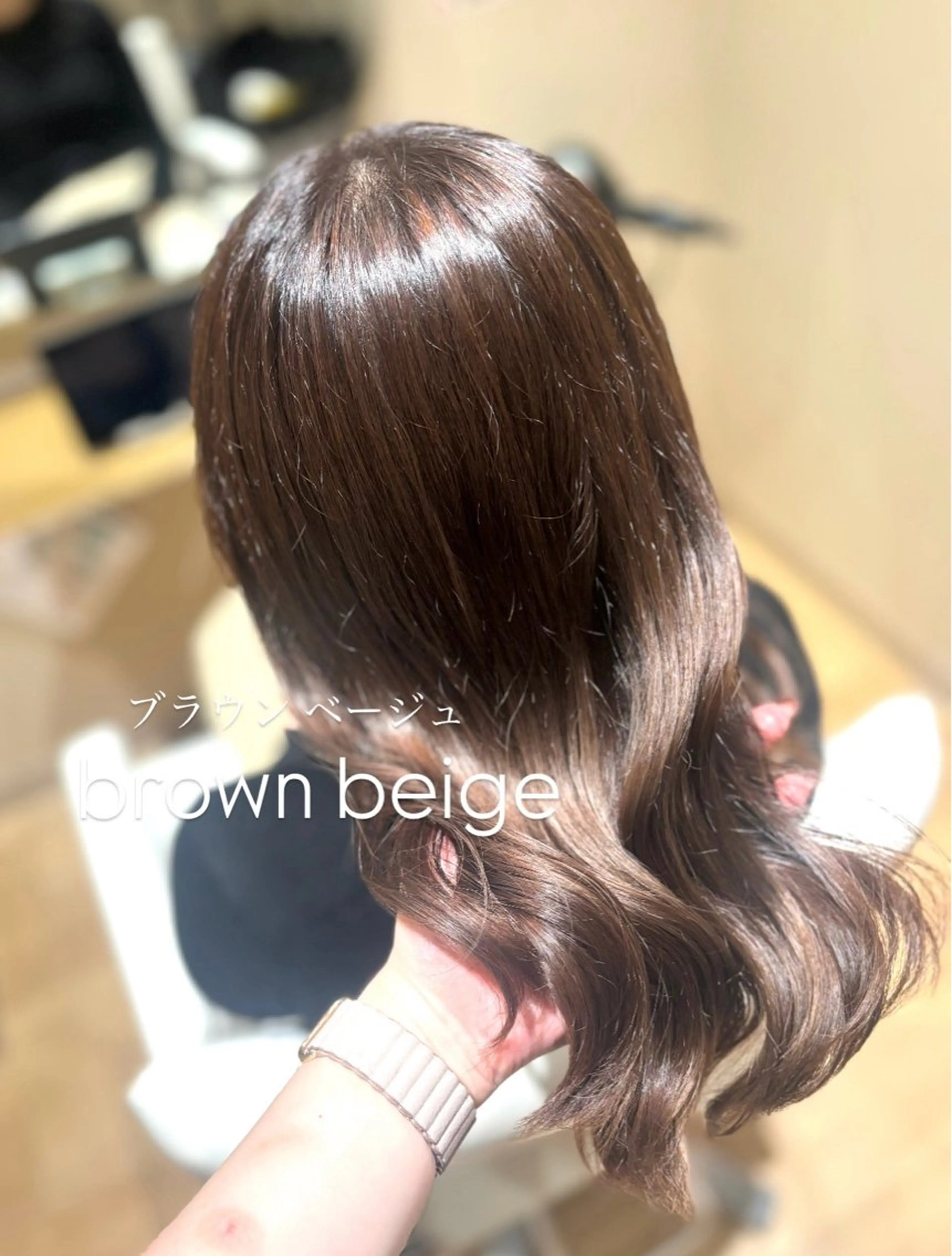 ミディアム カット ヘアカラー 中島愛佳🐥⸒⸒ 縮毛矯正/艶髪カラーのヘアスタイル