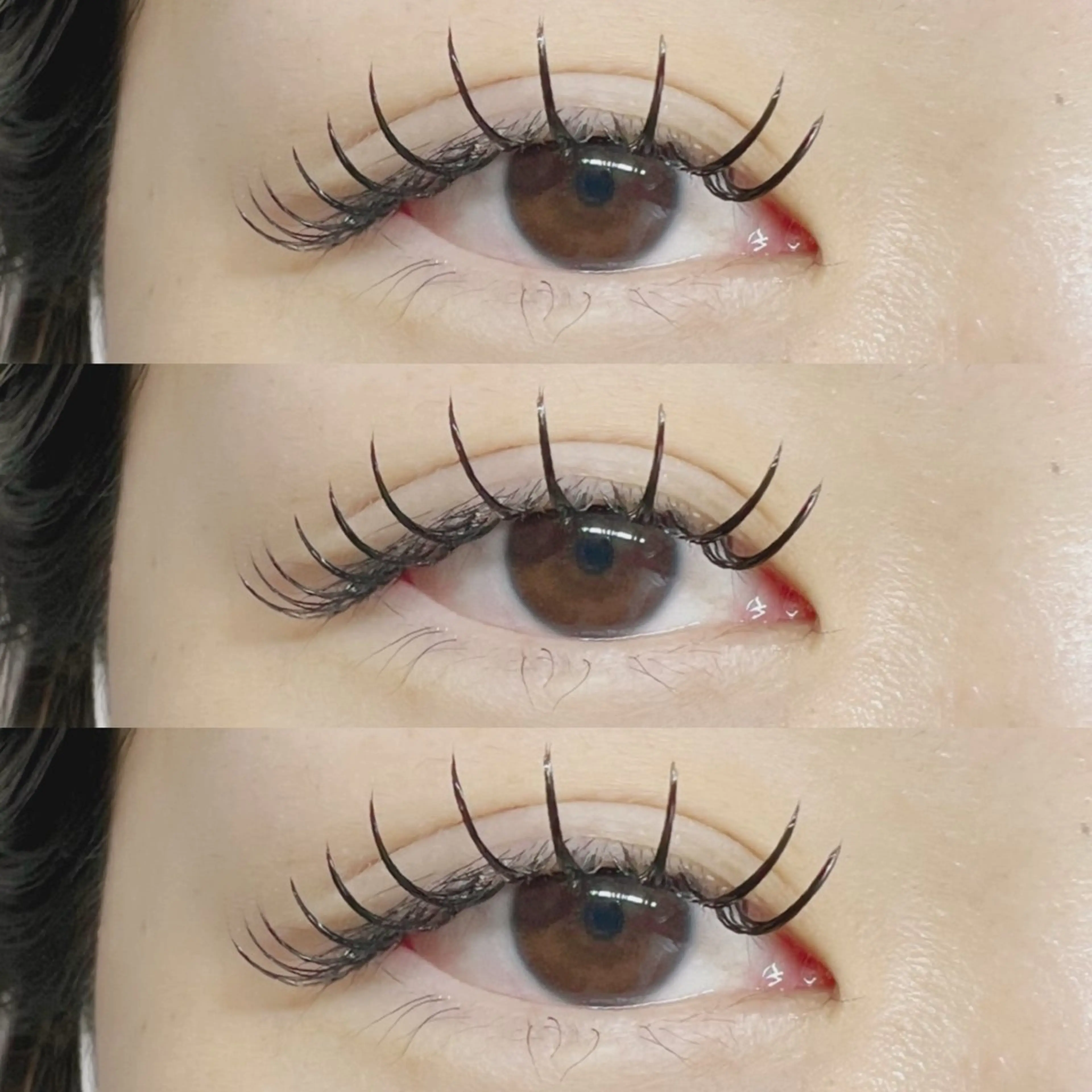 マツエク・マツパ フラットラッシュ Baby step.のマツエク・マツパデザイン