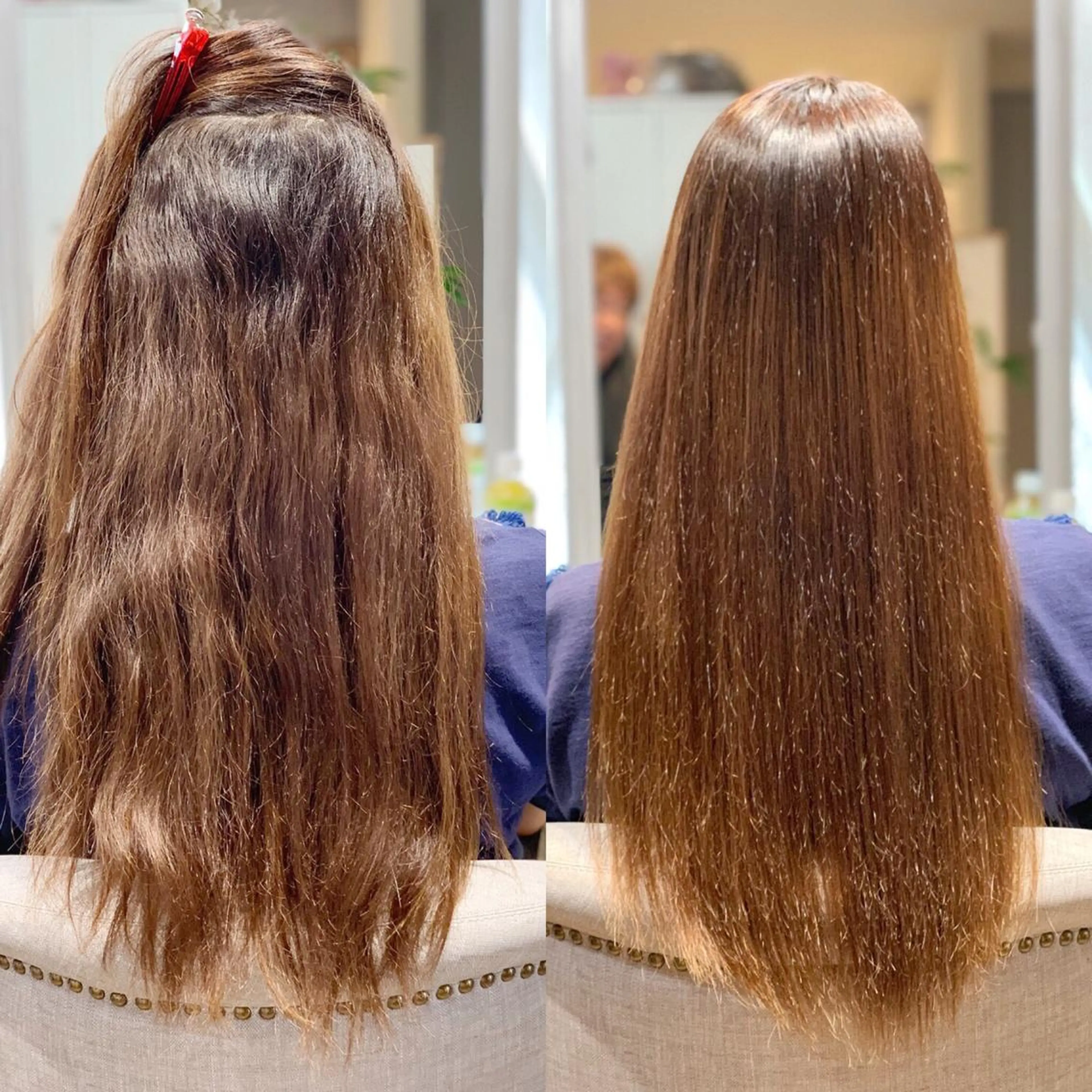 ロング 縮毛矯正 BLESS HAIR DESIGN所属・田口 信雄のヘアスタイル