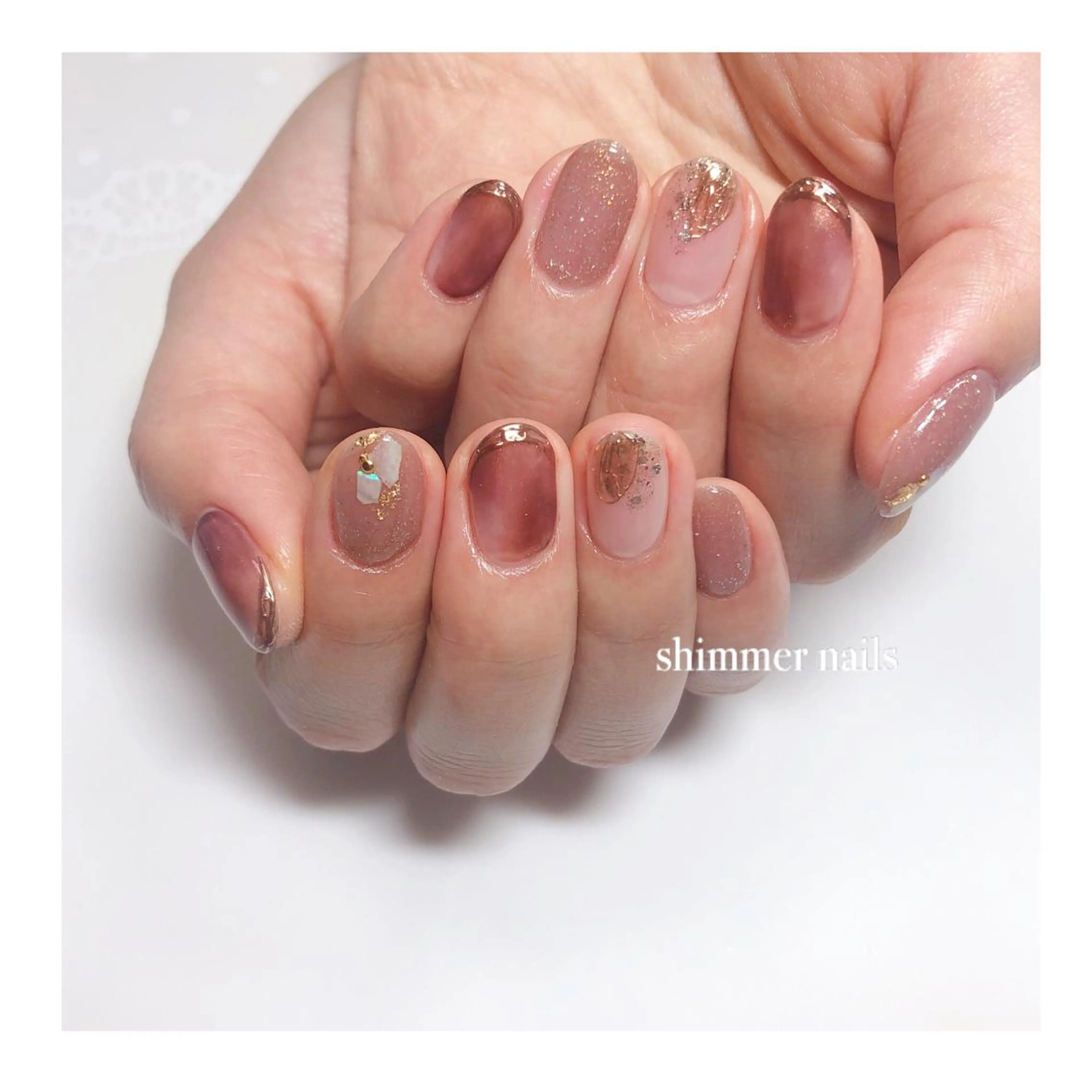 ネイル shimmer nailsのネイルデザイン