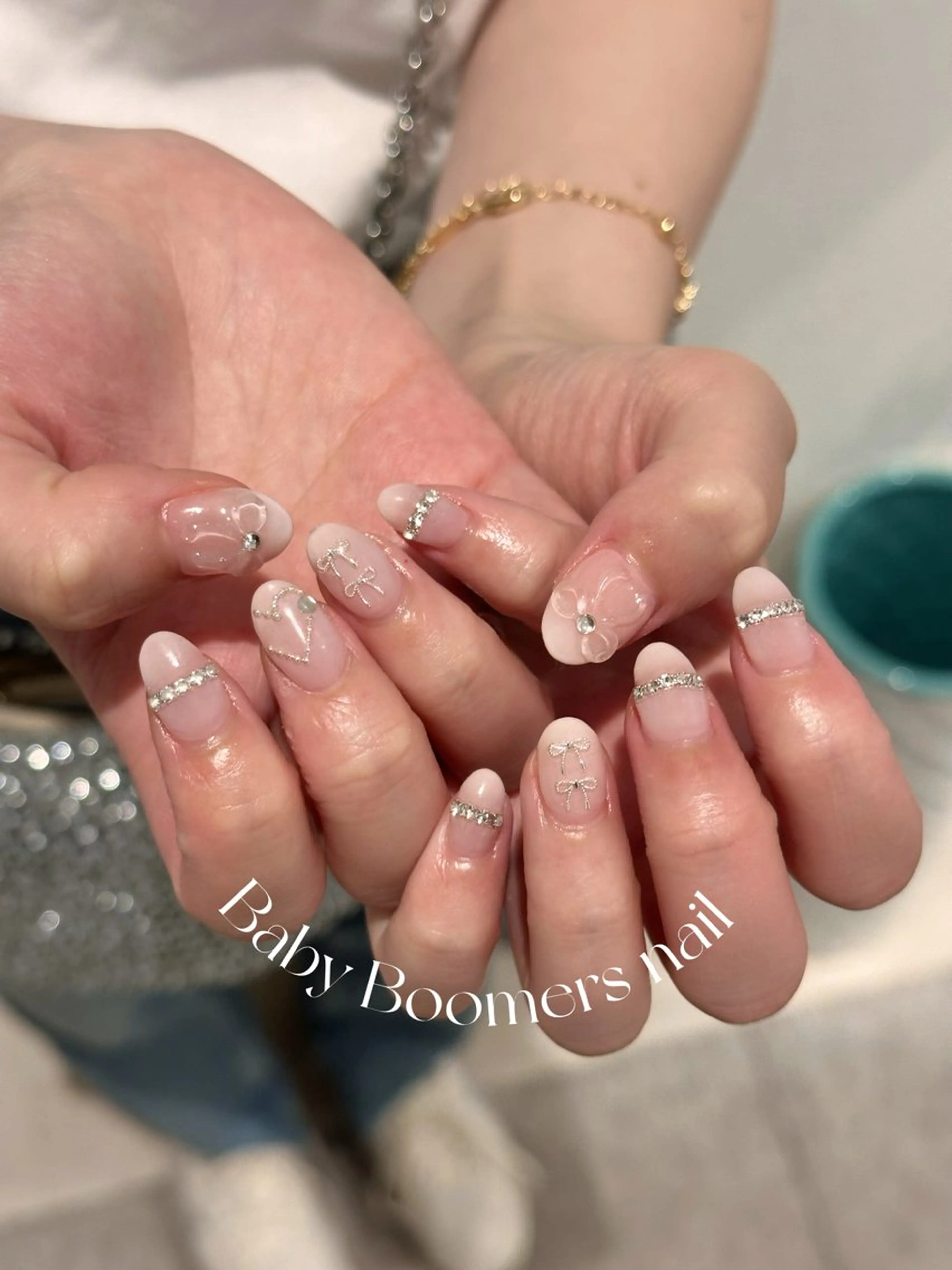 ネイル ハンドネイル 韓国𝐧𝐚𝐢𝐥 🇰🇷🤍コガヤマのネイルデザイン