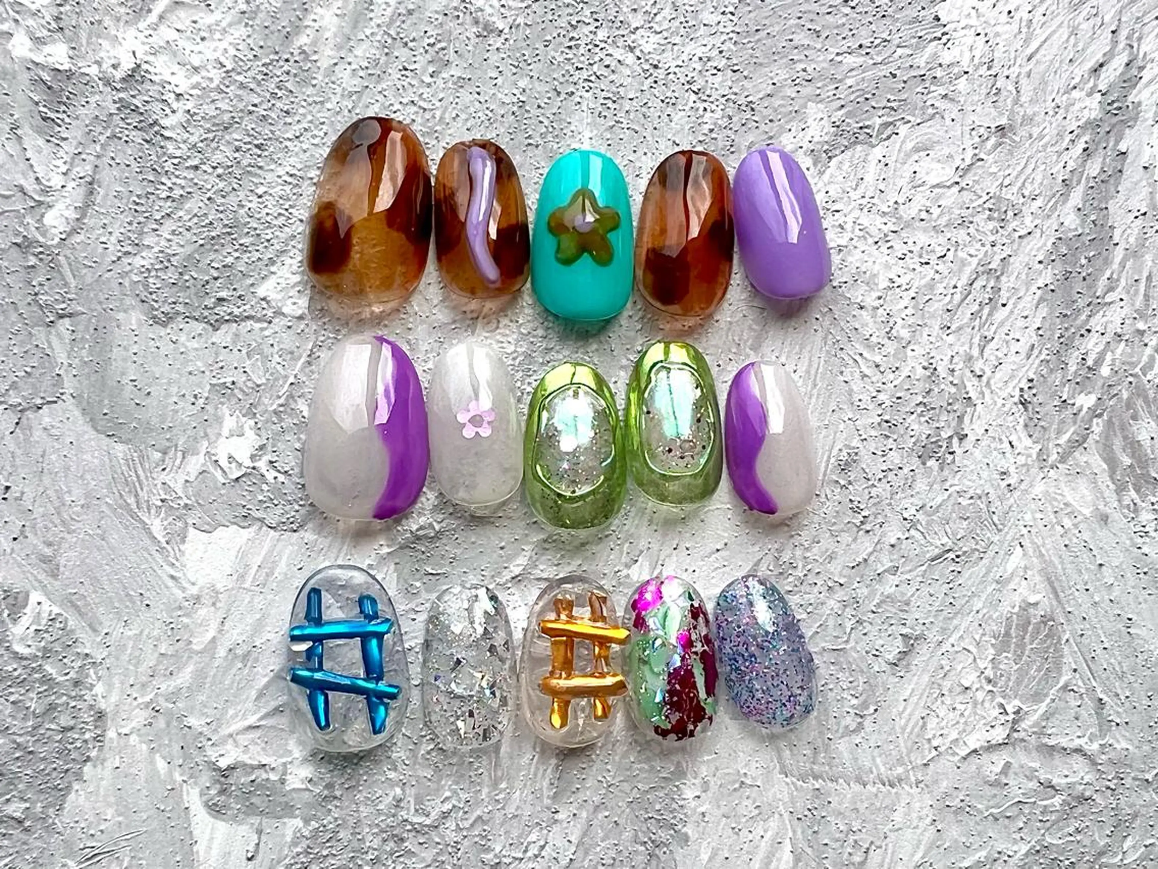 ネイル 💙0203 munimusanのネイルデザイン