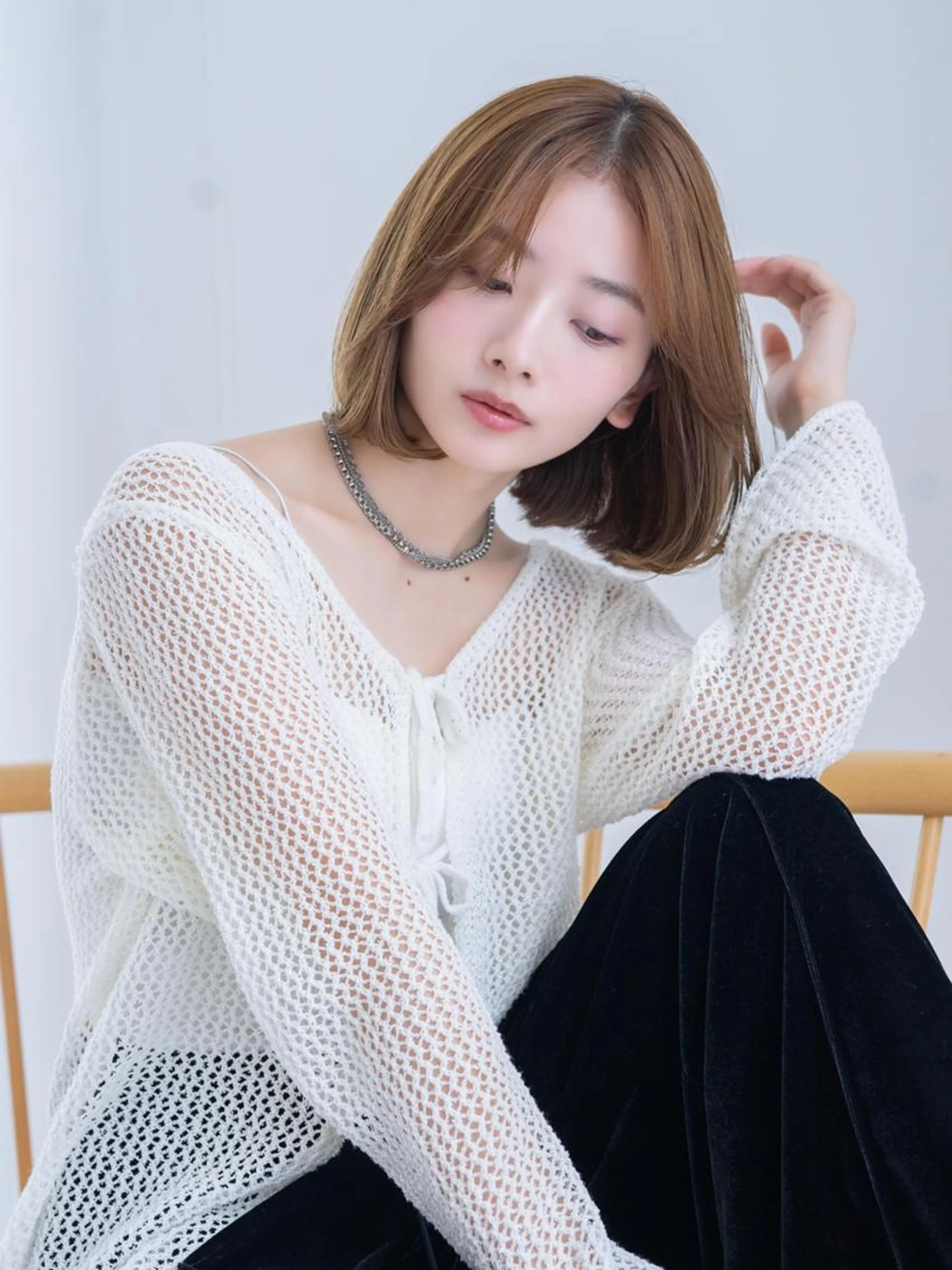 【❤️‍🔥ボブ、ミディアム❤️‍🔥】レディース限定▷▶︎カット＋トリートメント《3cm以上カット》の写真