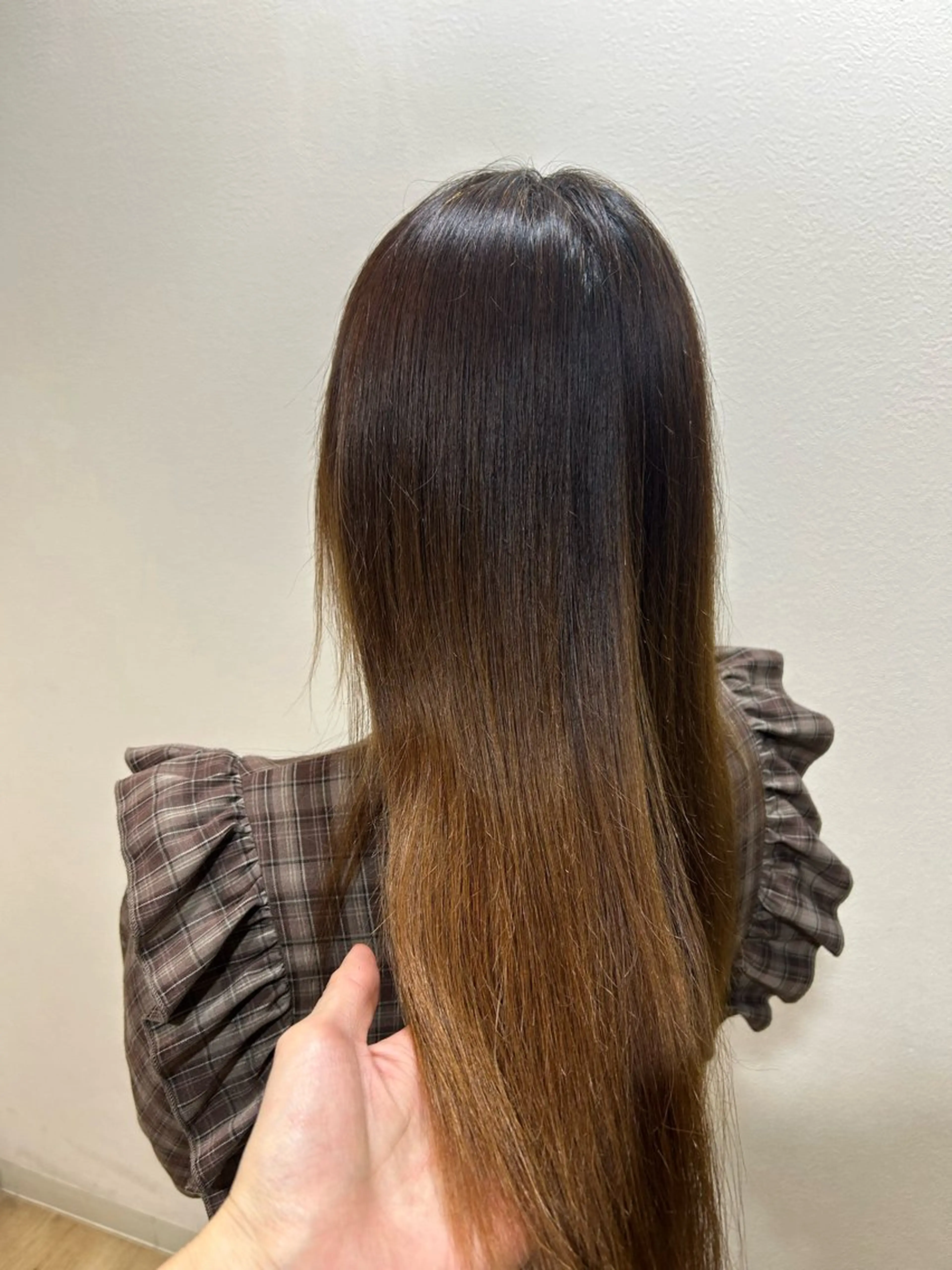 ロング 縮毛矯正 ボブ/ショートボブ/ 縮毛矯正/吉川清保のヘアスタイル