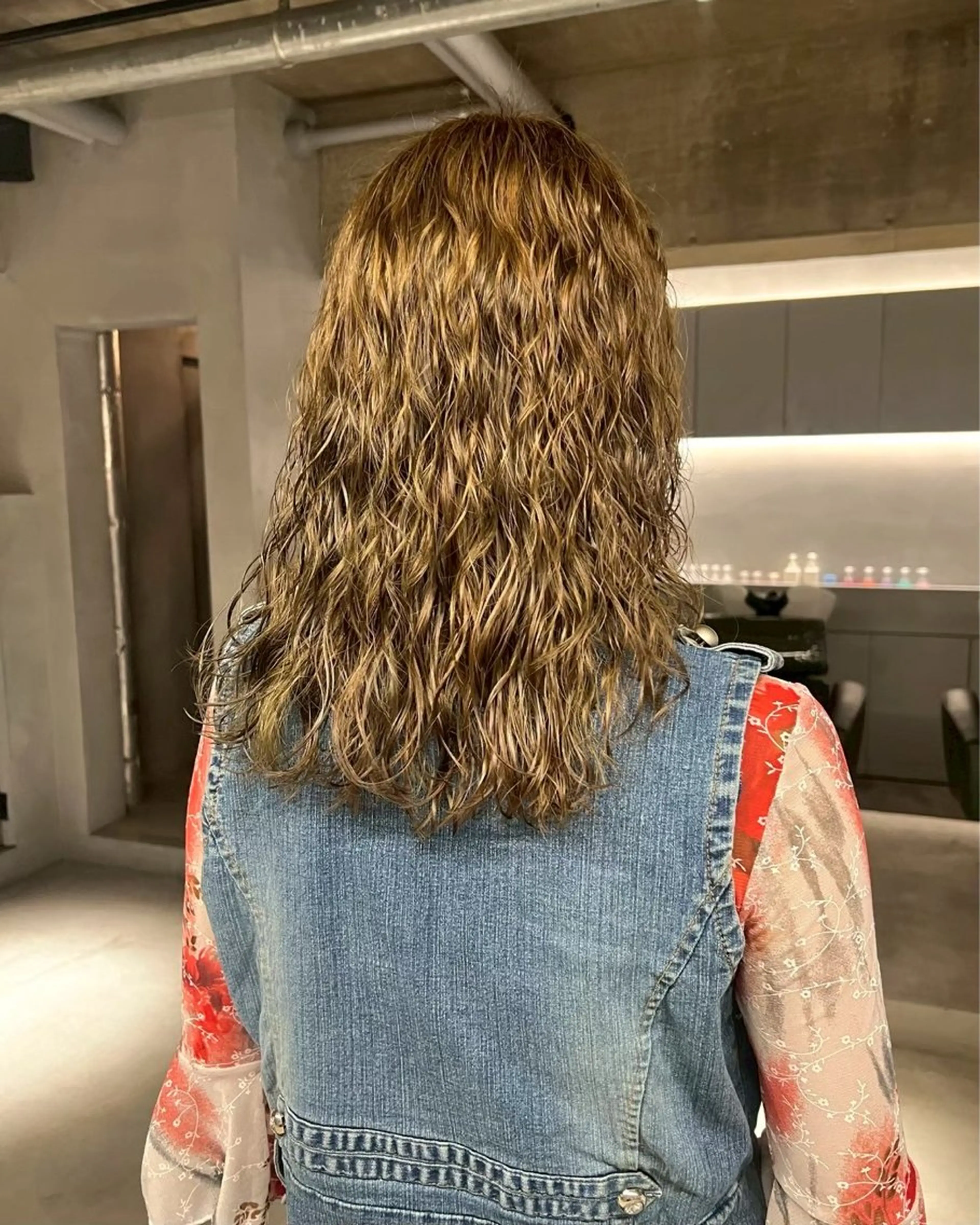 ロング 二村 海のヘアスタイル