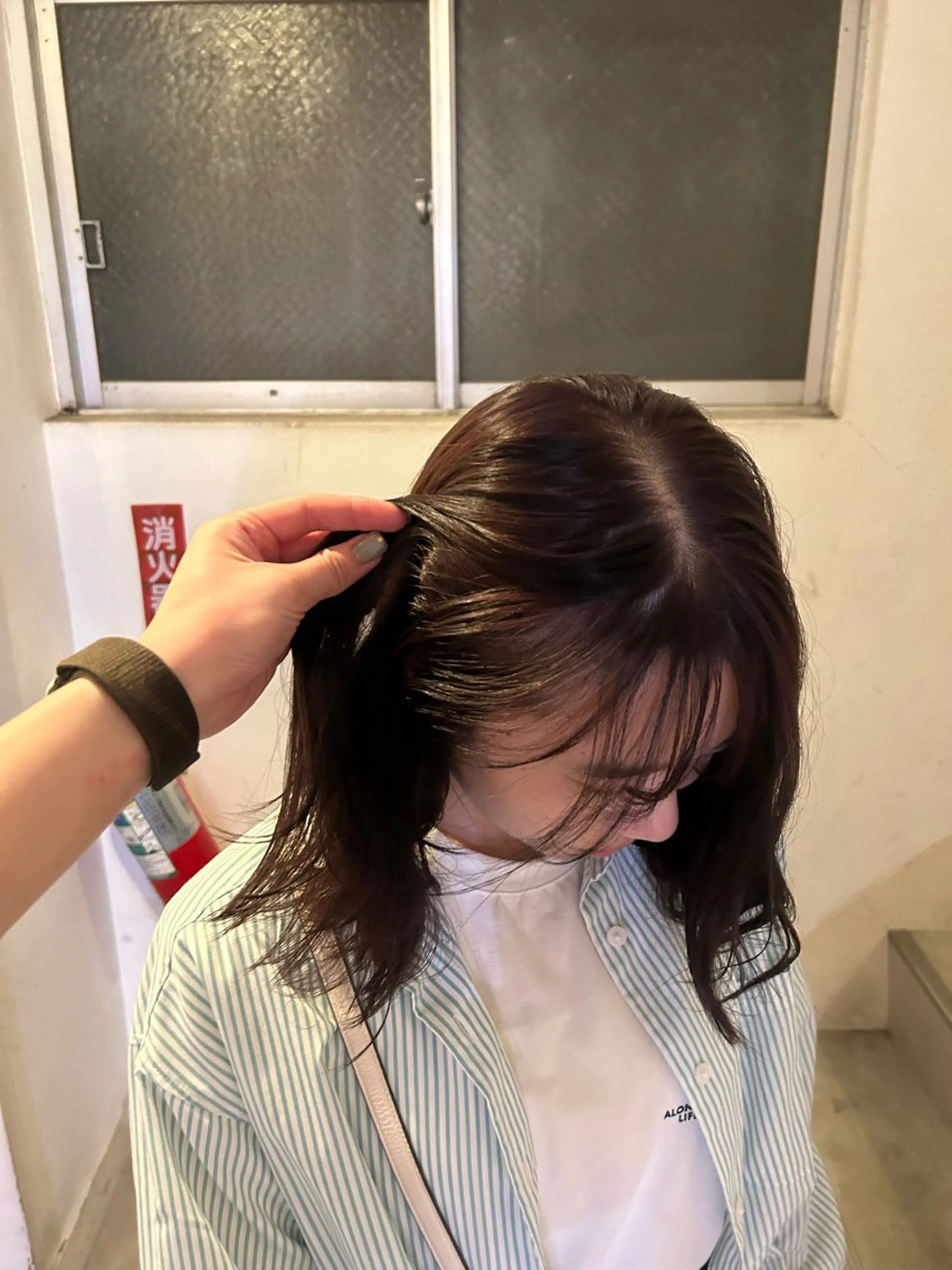 ミディアム カラー 愛結 暖色カラー🎀🩰のヘアスタイル